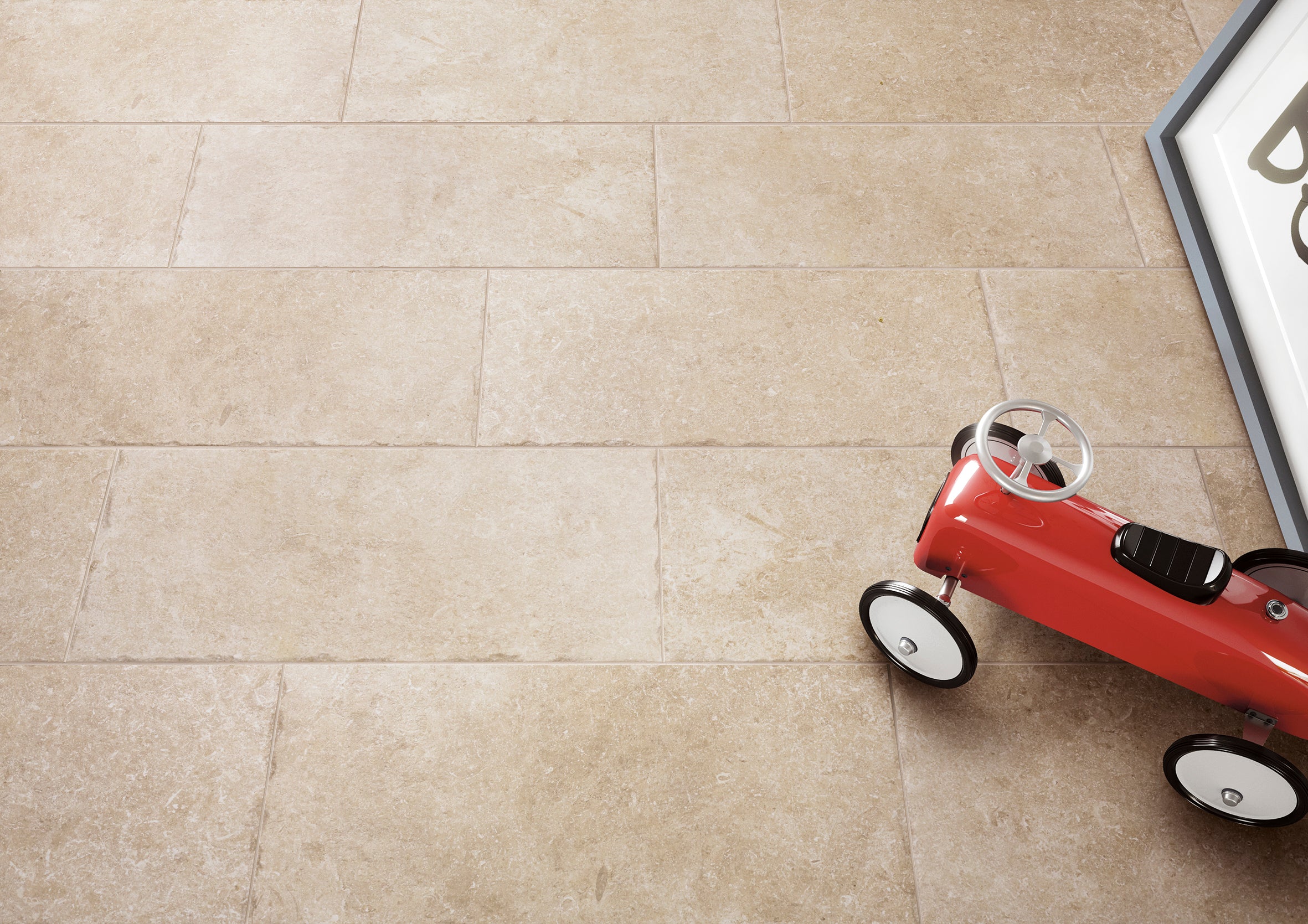 Jerusalem Almond 90 x 60cm - Limestone Effect Porcelain 