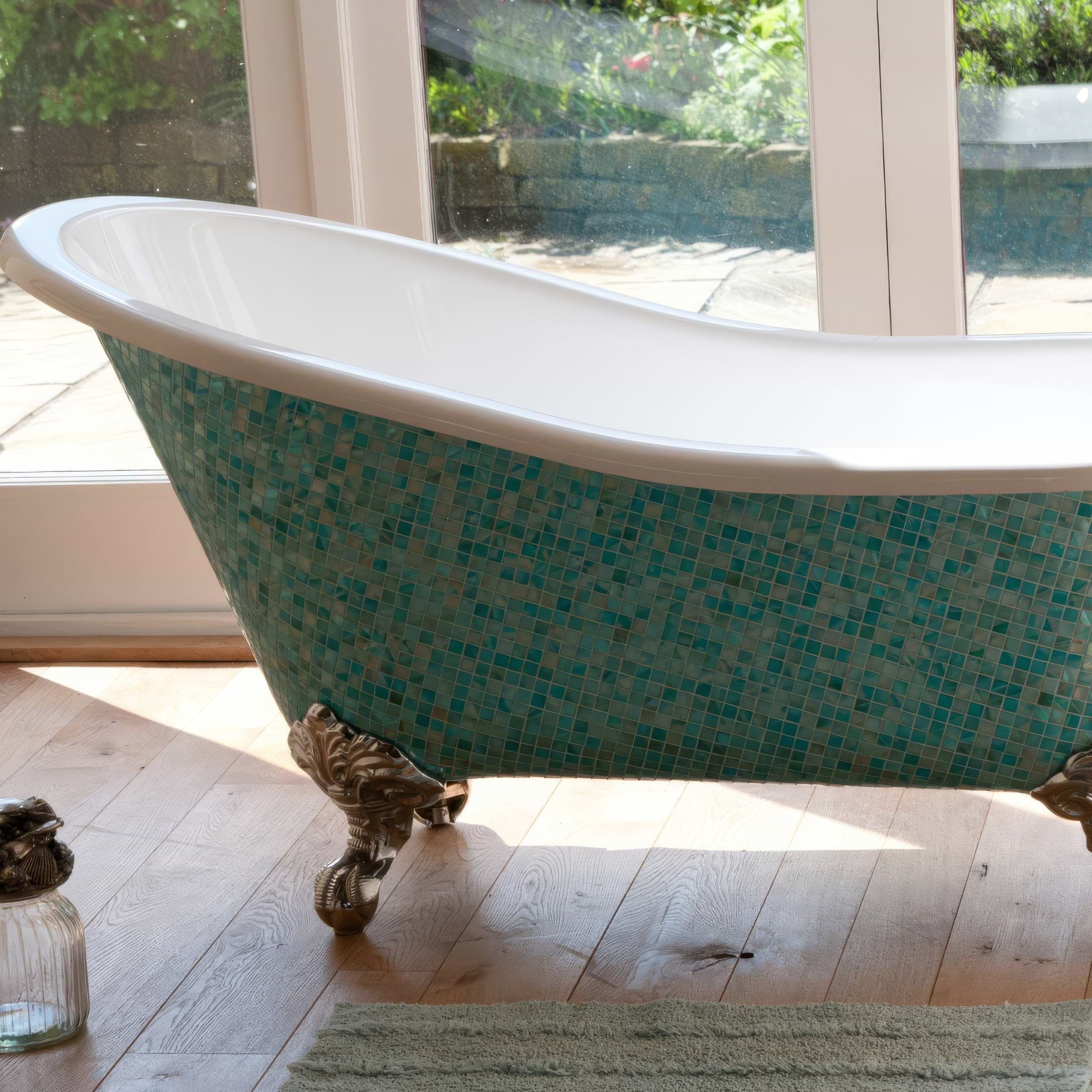 Jade 25mm Square By Hyperion Tiles