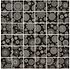 Kaleidoscope Black And White Recycled Glass - Hyperion Tiles