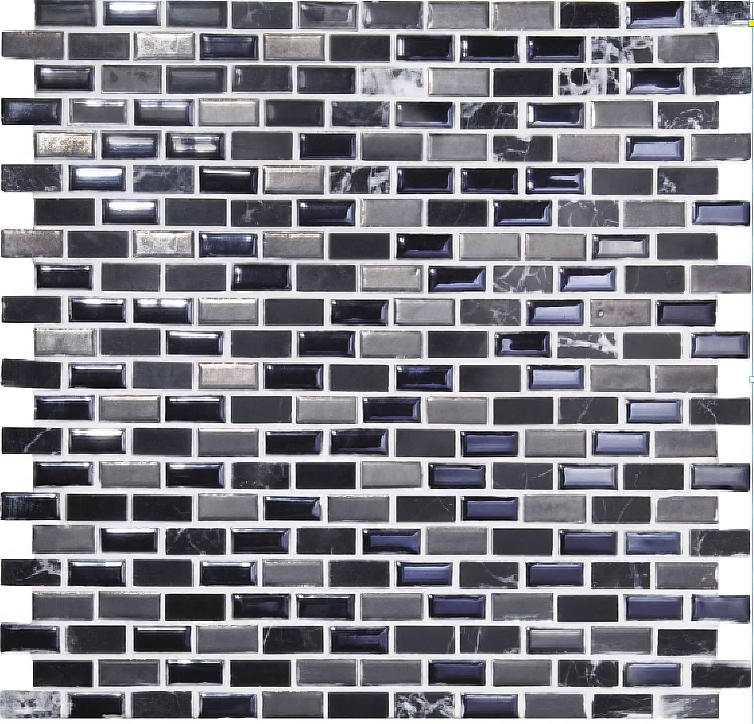 Kauali Brickbond Mixed Mosaics - Hyperion Tiles