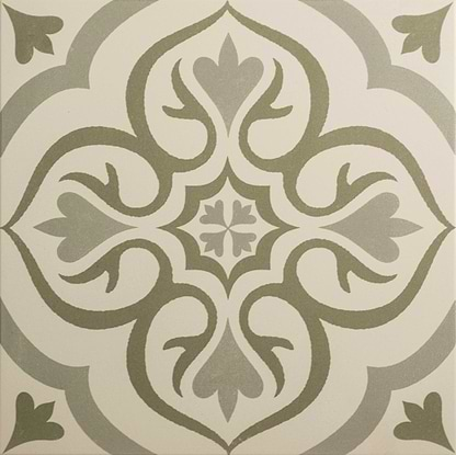 Knightshayes Green on Chalk - Hyperion Tiles