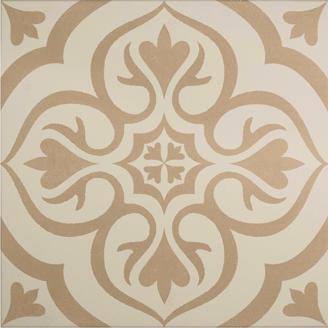 Knightshayes Taupe on Chalk - Hyperion Tiles