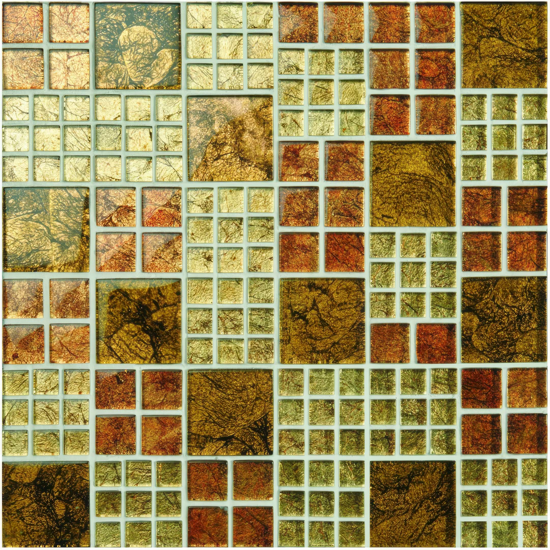 Kobushi Feng Shui Glass Mosaic - Hyperion Tiles