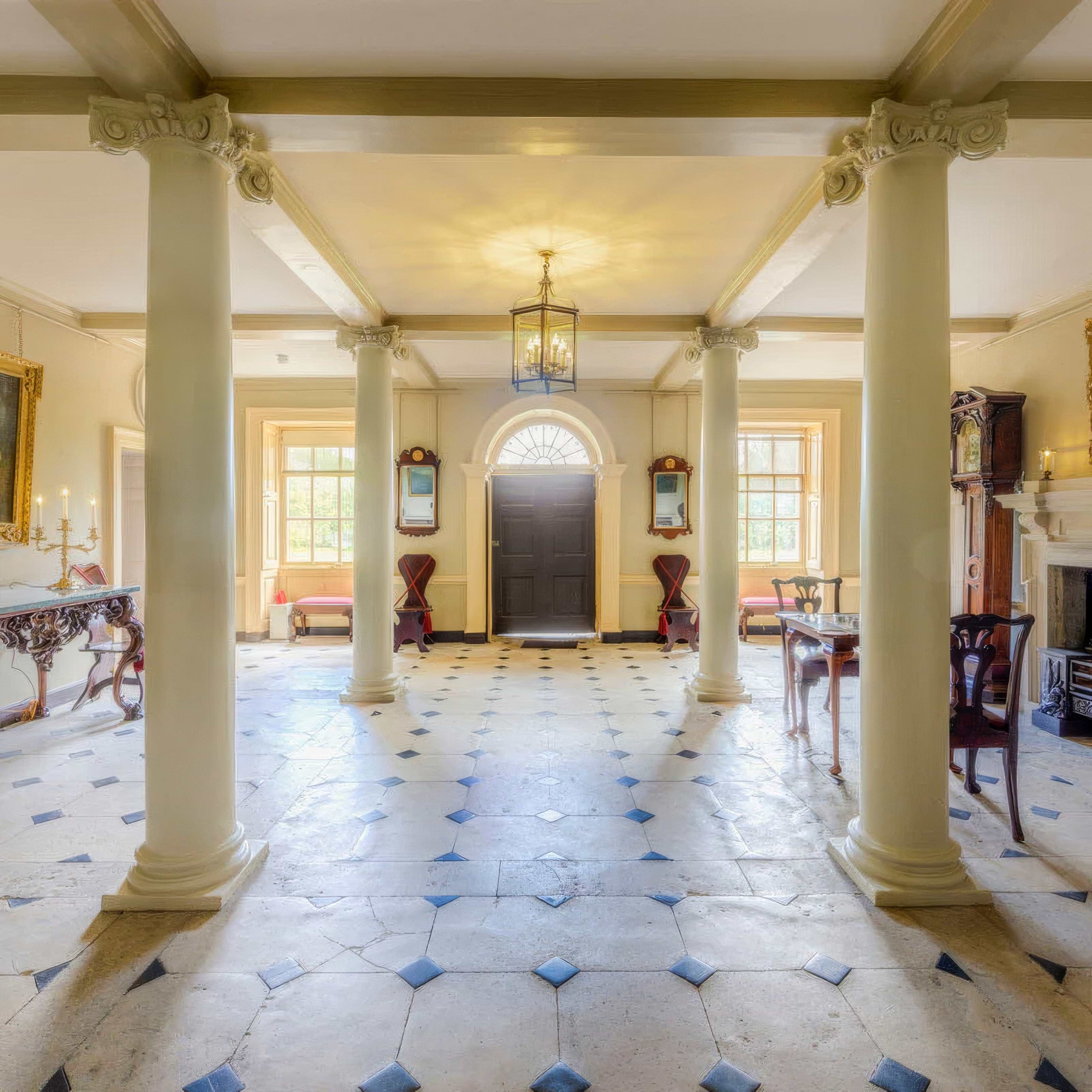 English Heritage Marble Hill White Octagonal By Hyperion Tiles