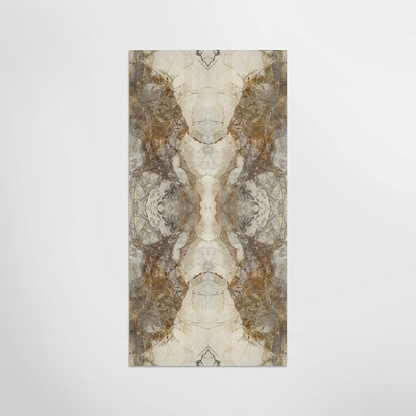 Mirrored Marble Gold Porcelain Bookmatched By Hyperion Tiles