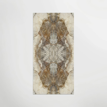 Mirrored Marble Gold Porcelain Bookmatched By Hyperion Tiles