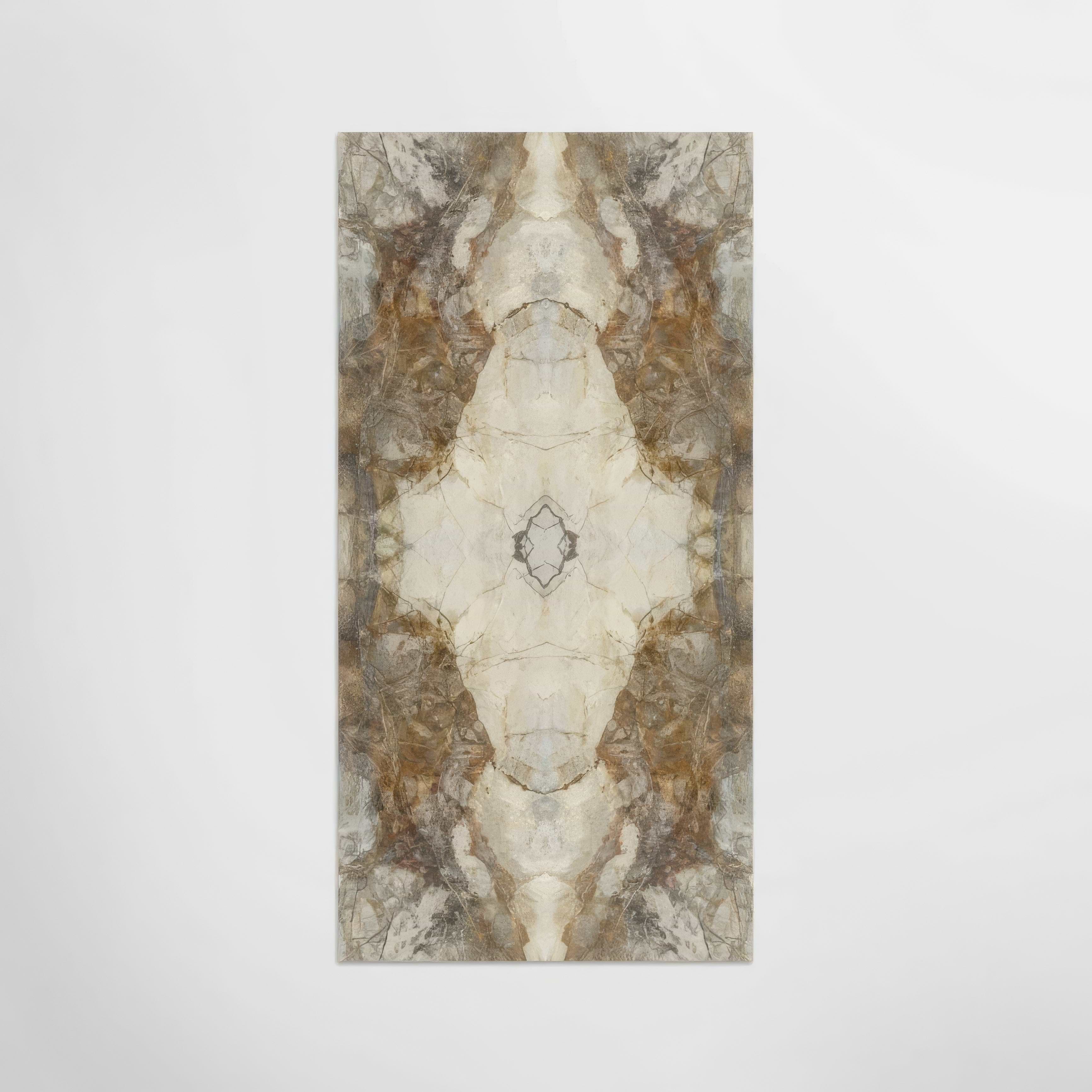 Mirrored Marble Gold Porcelain Bookmatched By Hyperion Tiles