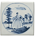Lady with Mansion In a landscape - Hyperion Tiles