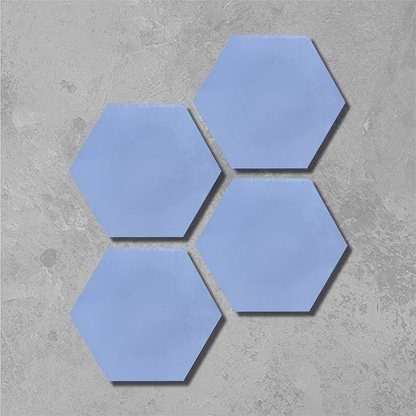 Lake Blue Hexagonal Tile - Hyperion Tiles