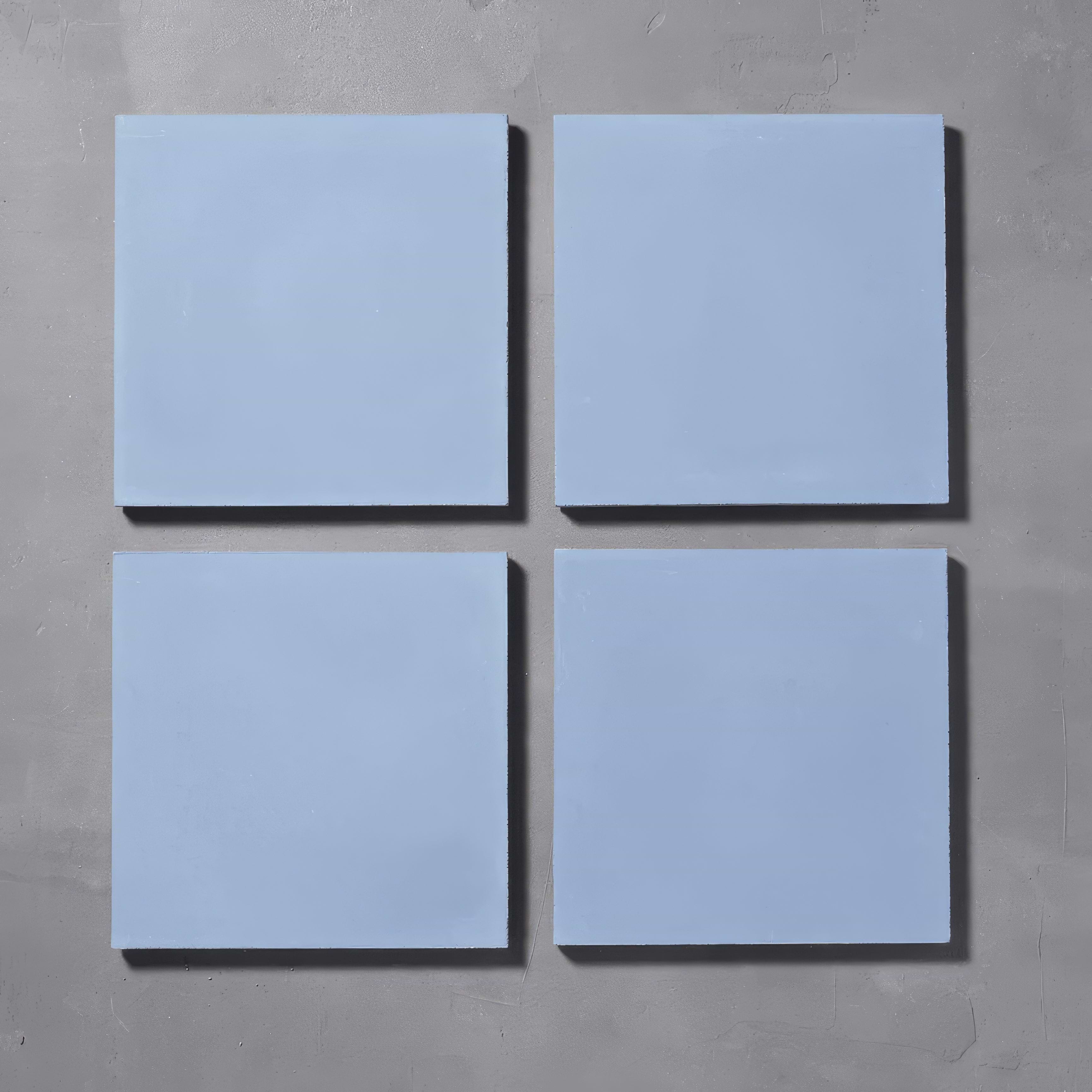 Lake Blue Square Tile - Hyperion Tiles