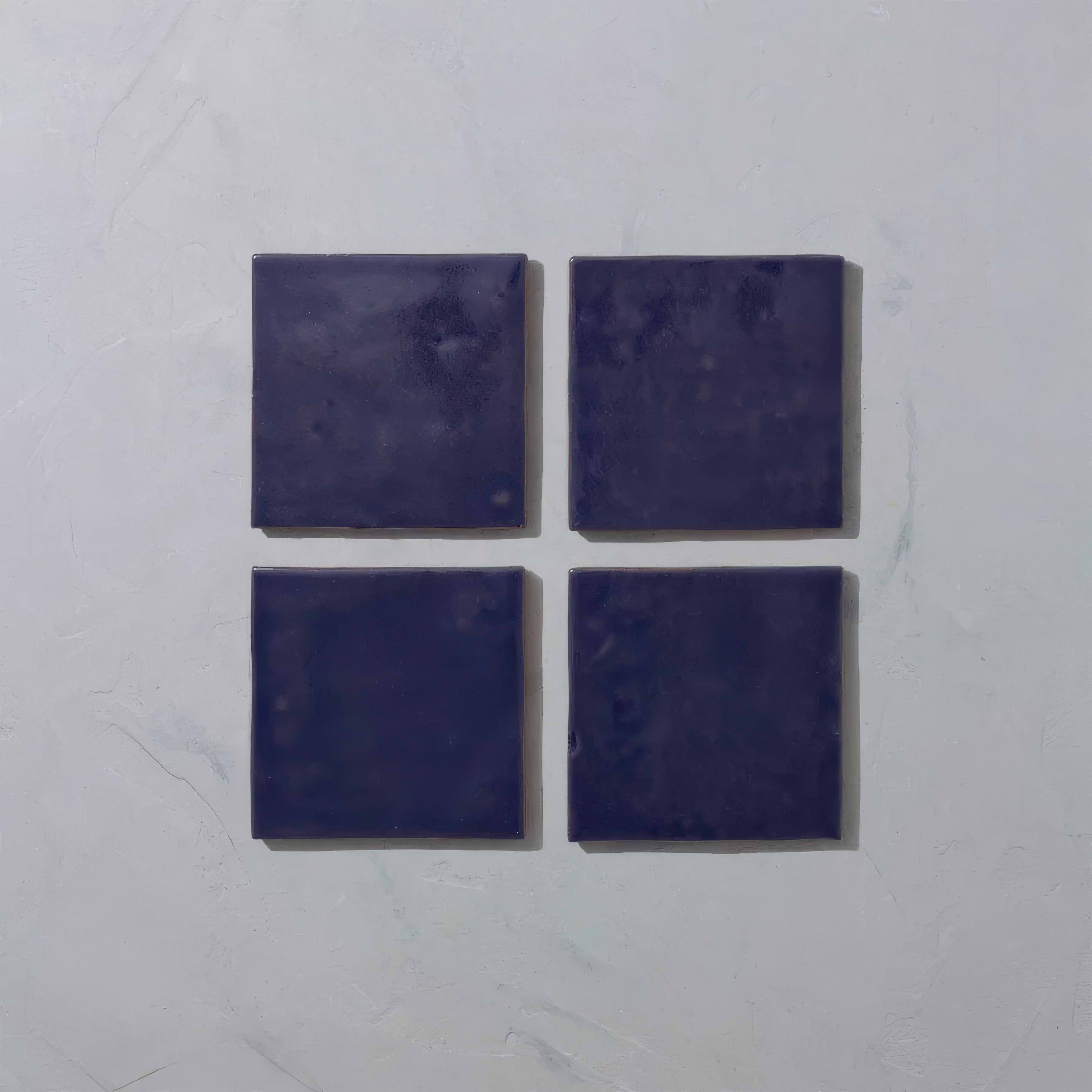 Lapis Blue Ceramic Zellige By Hyperion Tiles