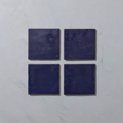 Lapis Blue Ceramic Zellige By Hyperion Tiles