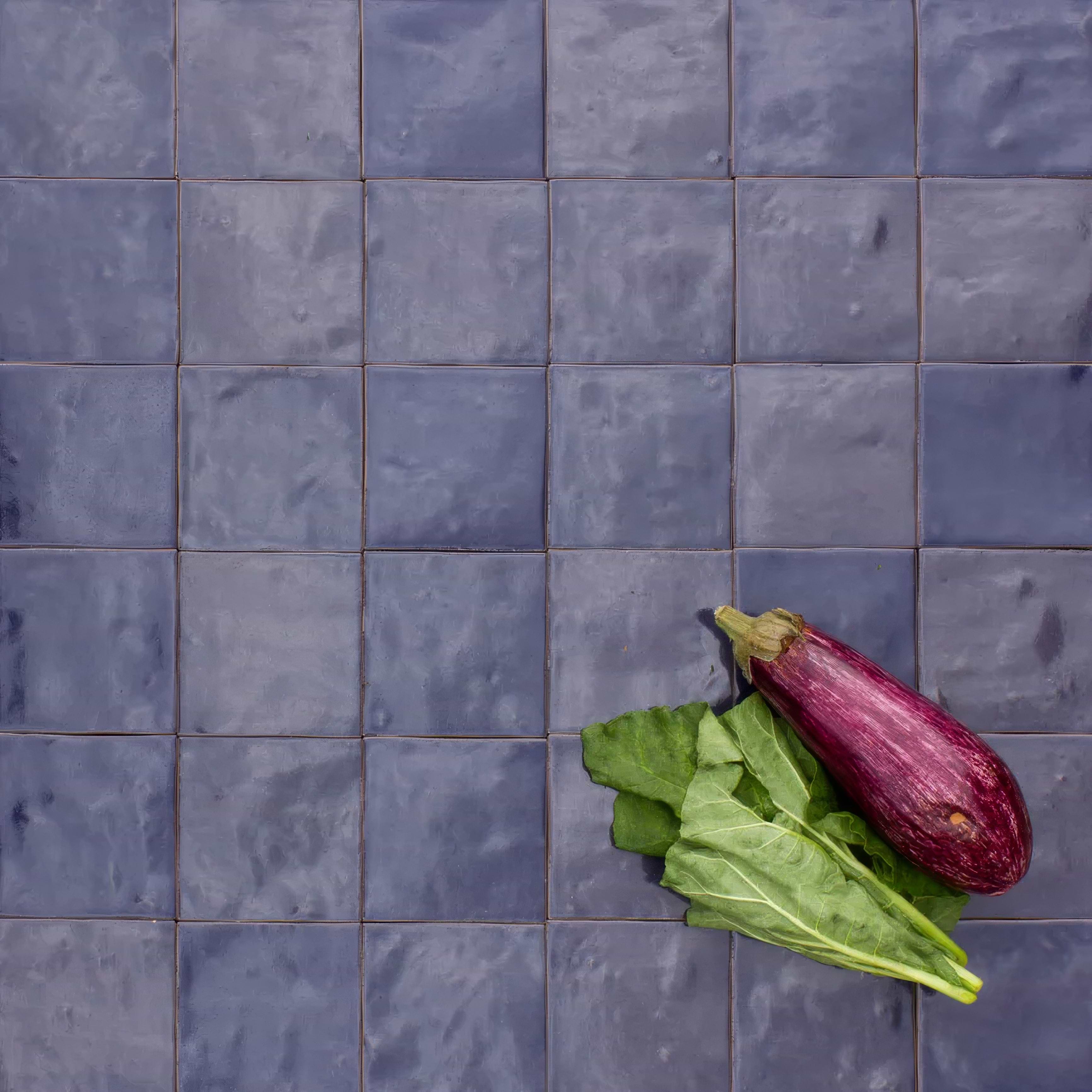 Lapis Blue Ceramic Zellige By Hyperion Tiles