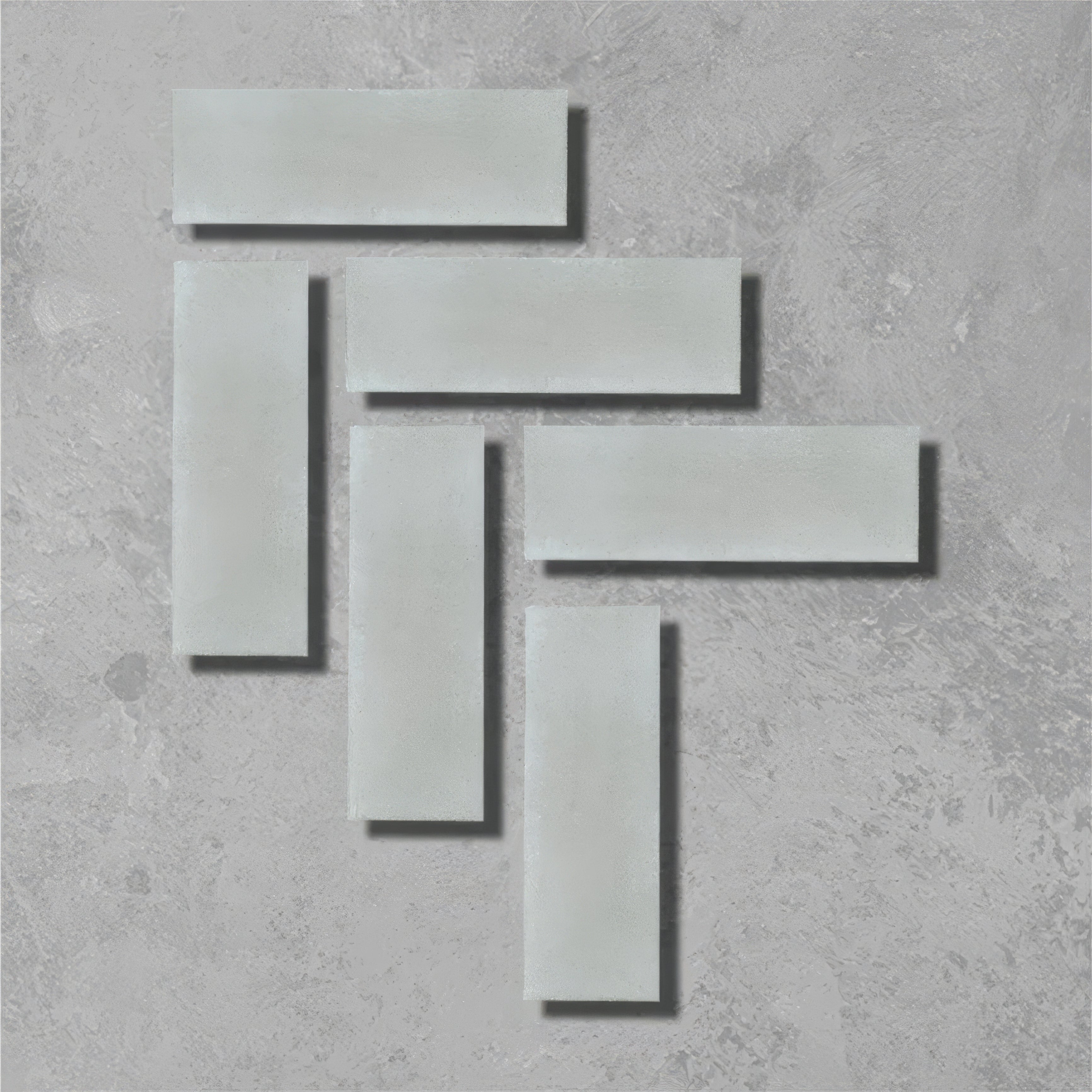 Little Greene French Grey Herringbone Tile - Hyperion Tiles