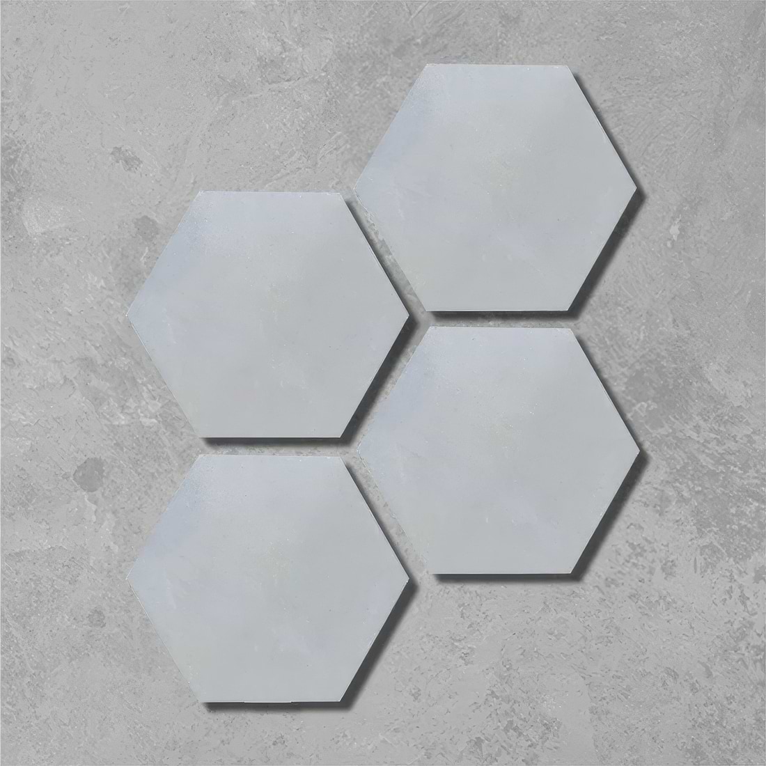Little Greene French Grey Hexagonal Tile - Hyperion Tiles