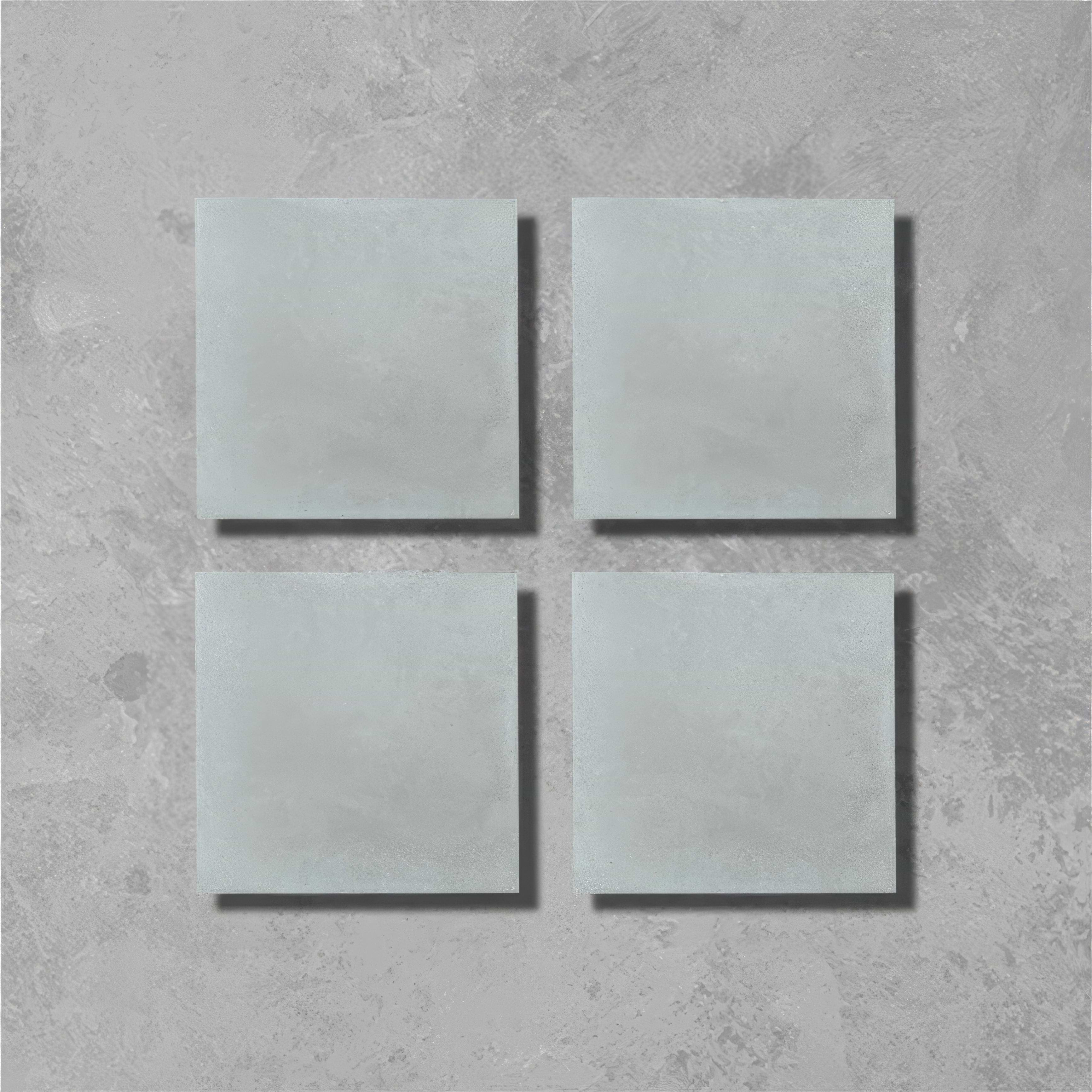 Little Green French Grey Square Tile - Hyperion Tiles