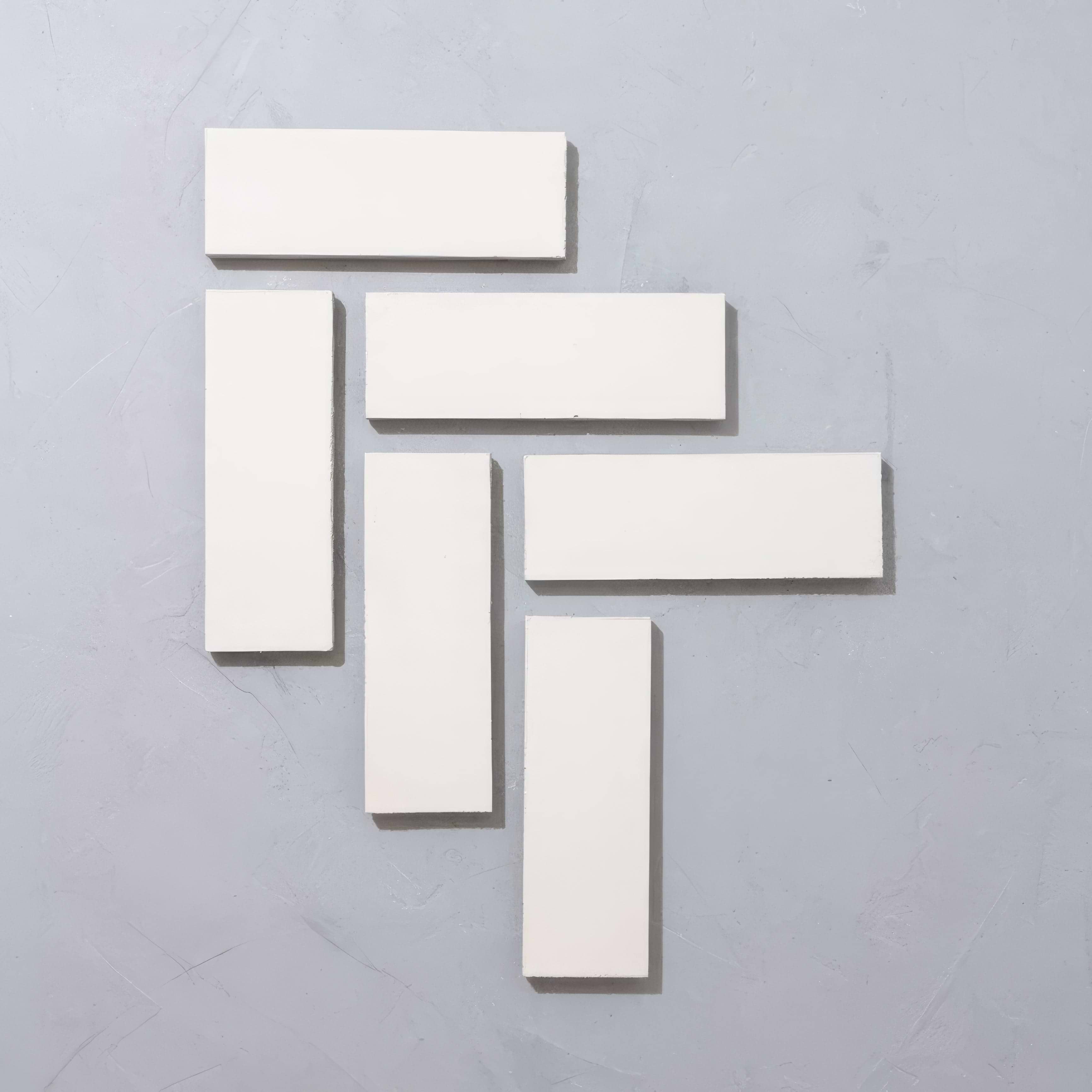 Little Greene Rolling Fog Herringbone Tile - Hyperion Tiles
