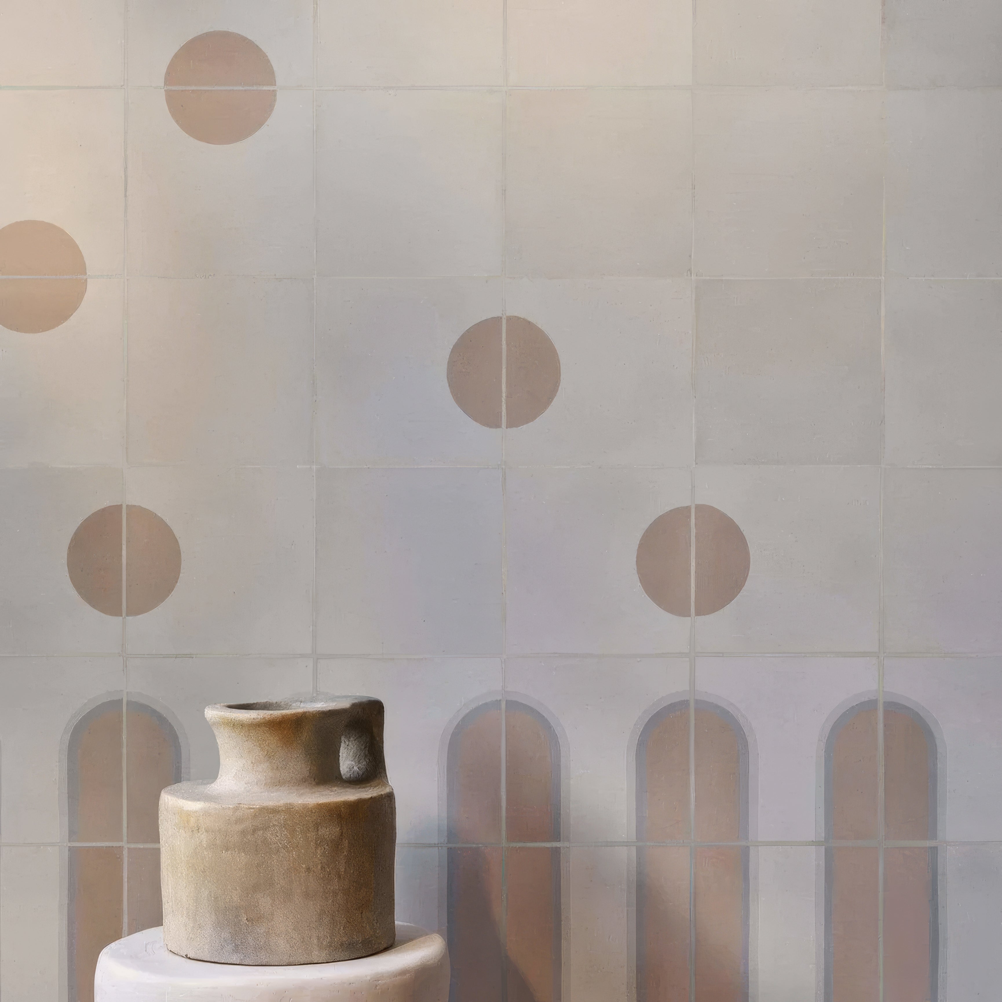 Livingetc Cap Pearl Tile - Hyperion Tiles