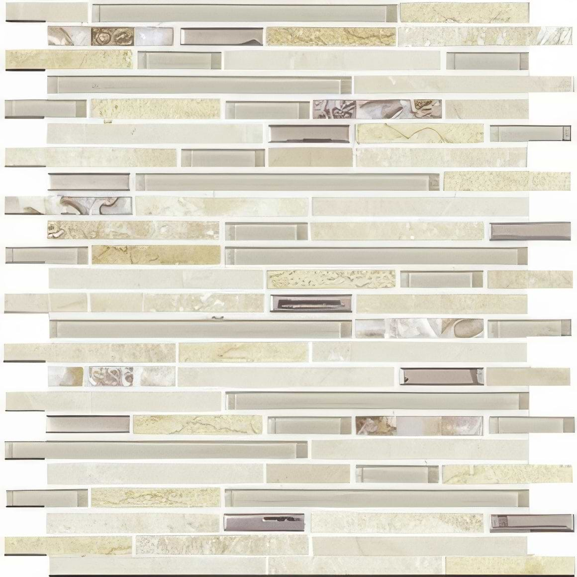 Trip Lluvia Beige Mosaic | Hyperion Tiles