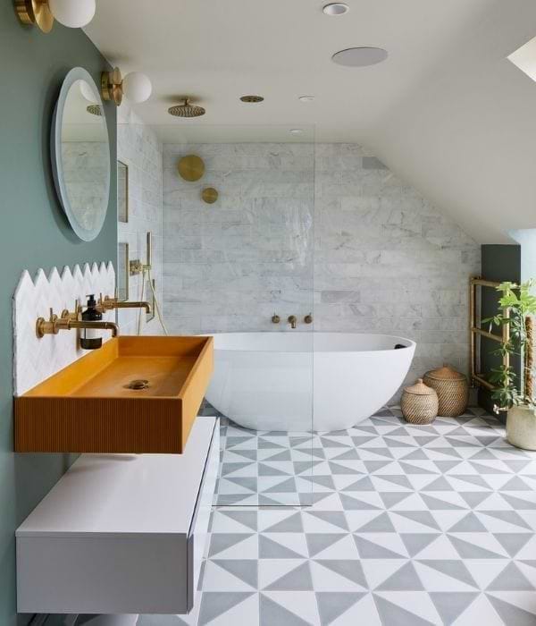 Long Island Marble Brick Honed Finish