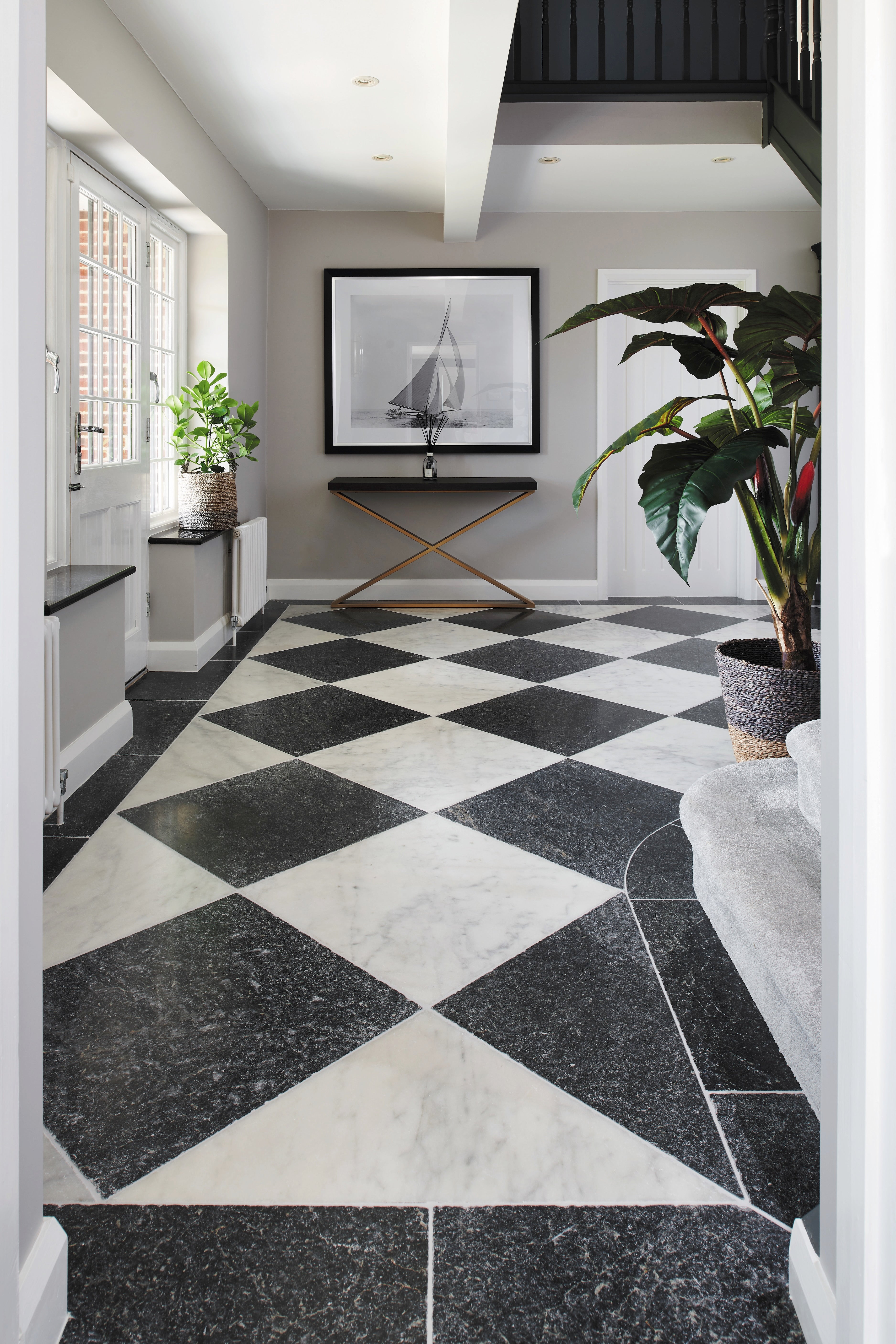 Long Island Marble Tumbled Finish 40.6 x 40.6cm by Hyperion Tiles