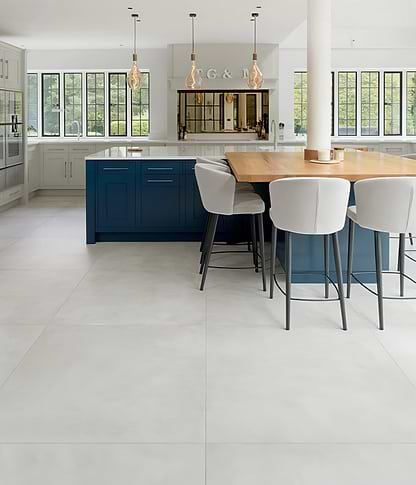 Louvre Porcelain Blanc 80 x 80cm - Hyperion Tiles