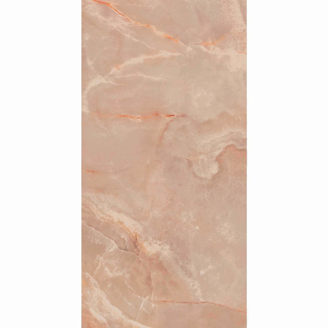 Lux Noor Peach Marble Effect Tile - Hyperion Tiles