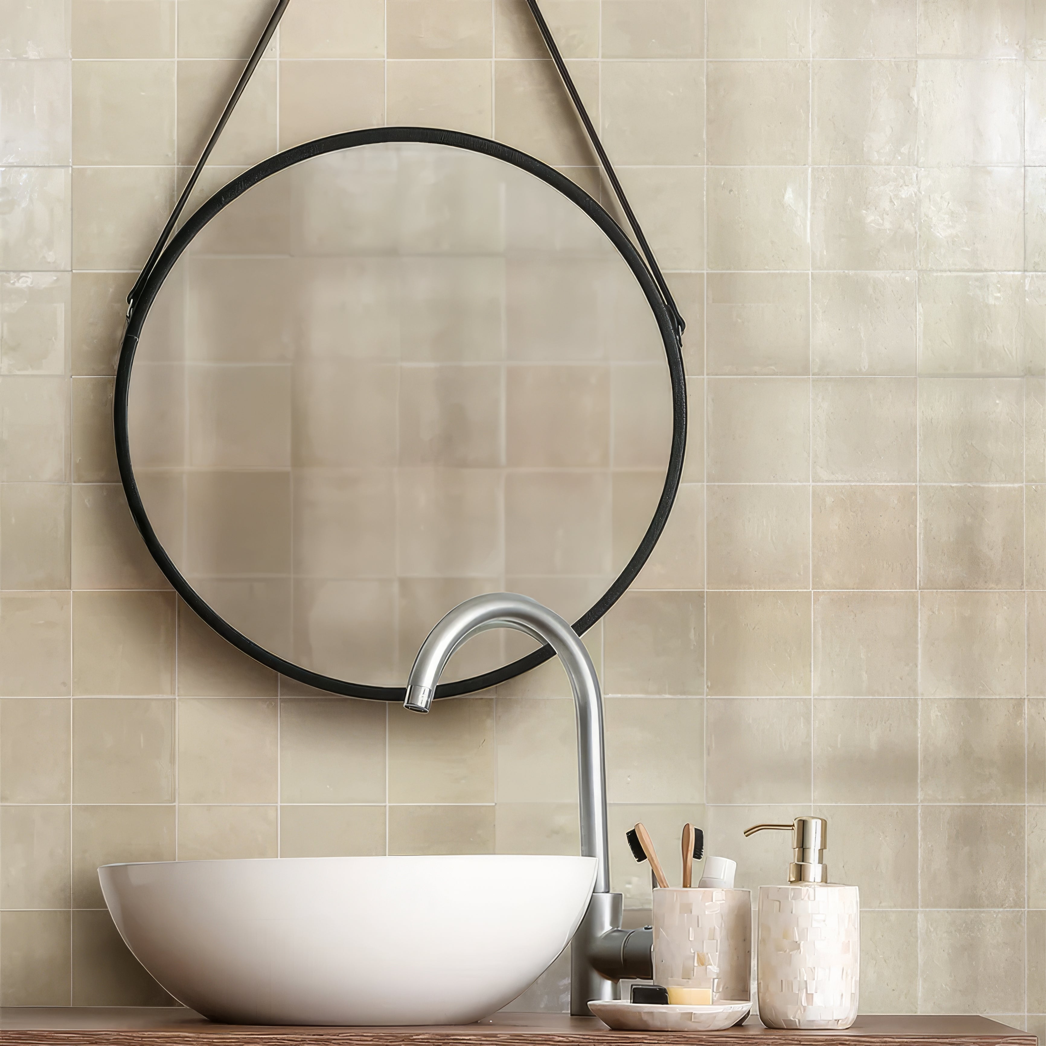 Pearl Ceramic Zellige By Hyperion Tiles