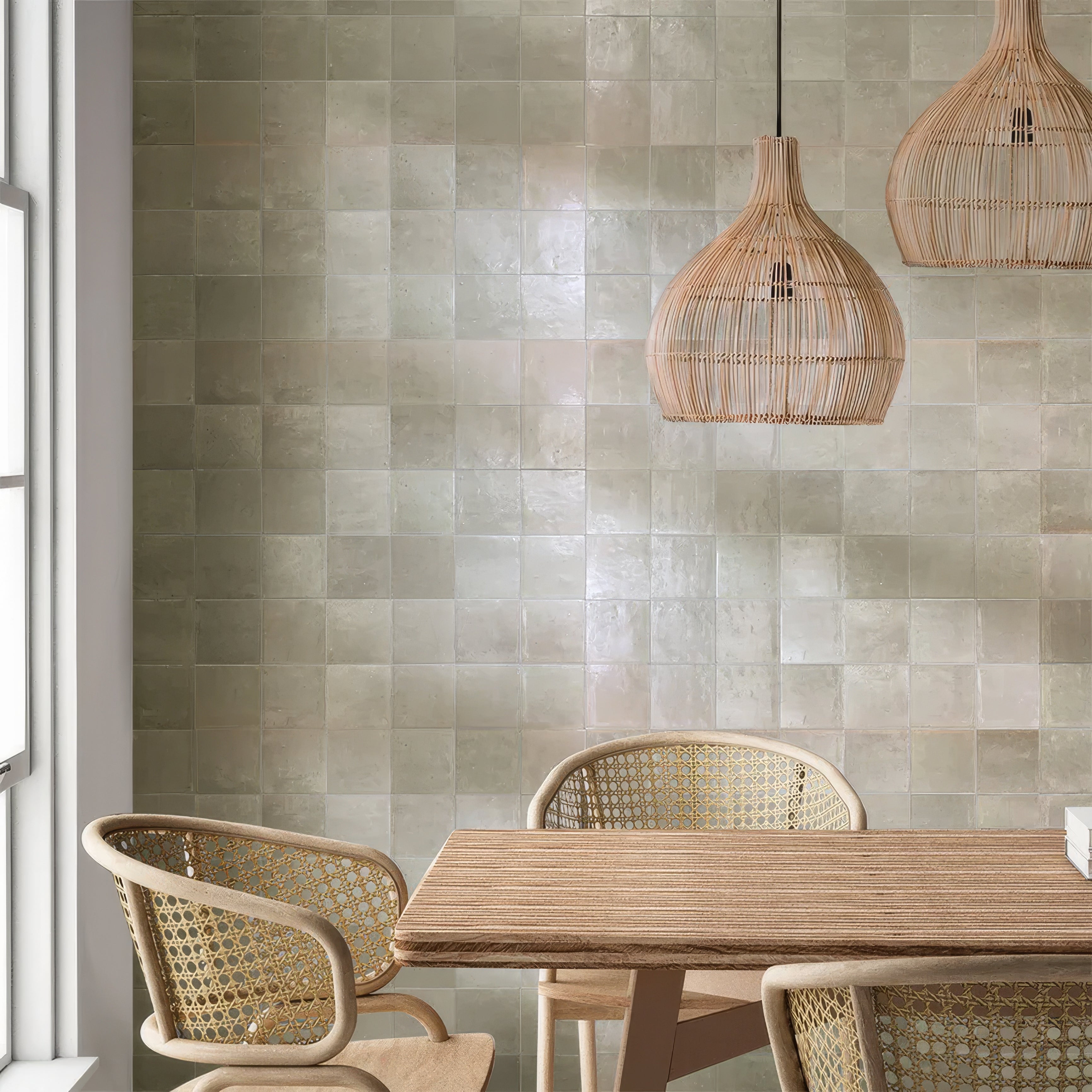 Pebble Ceramic Zellige By Hyperion Tiles
