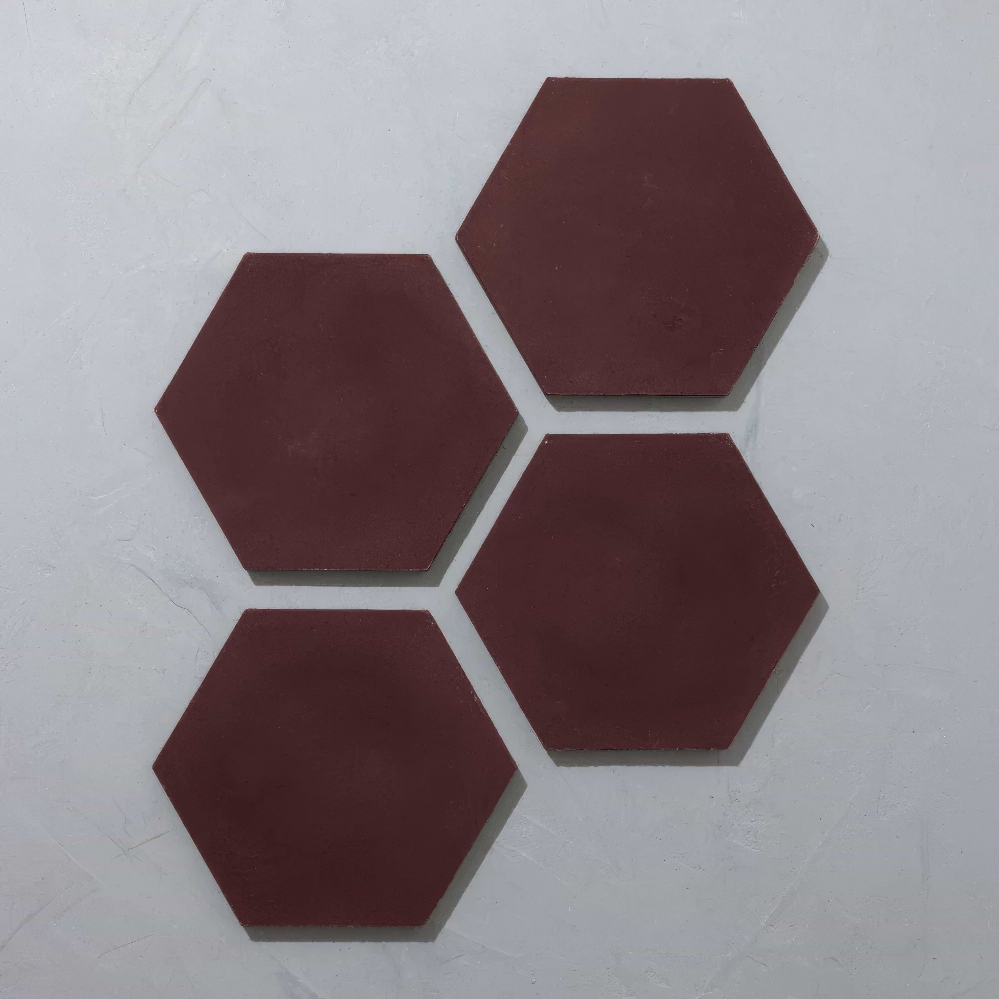 Madder Hexagonal Tile - Hyperion Tiles