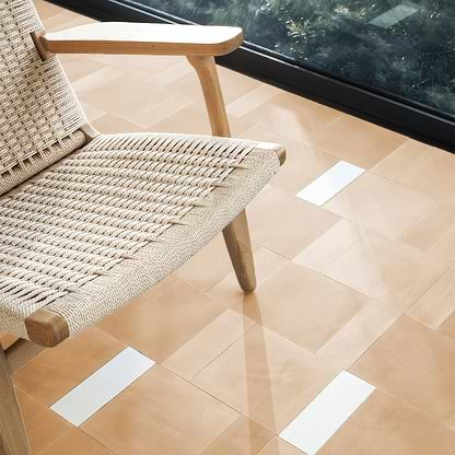 Mandarin Orange Square Tile - Hyperion Tiles