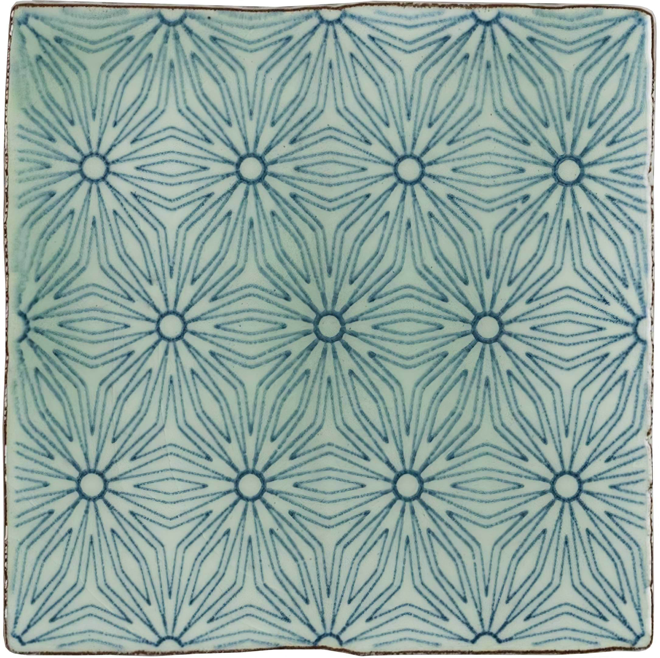 Manoir Fleur Mint - Hyperion Tiles