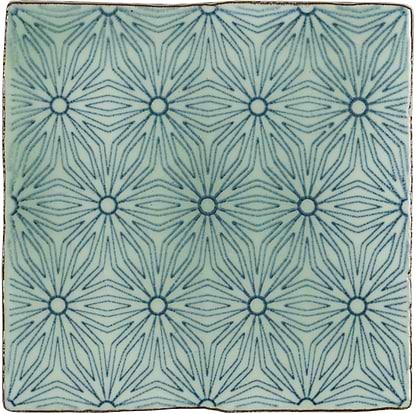 Manoir Fleur Mint - Hyperion Tiles