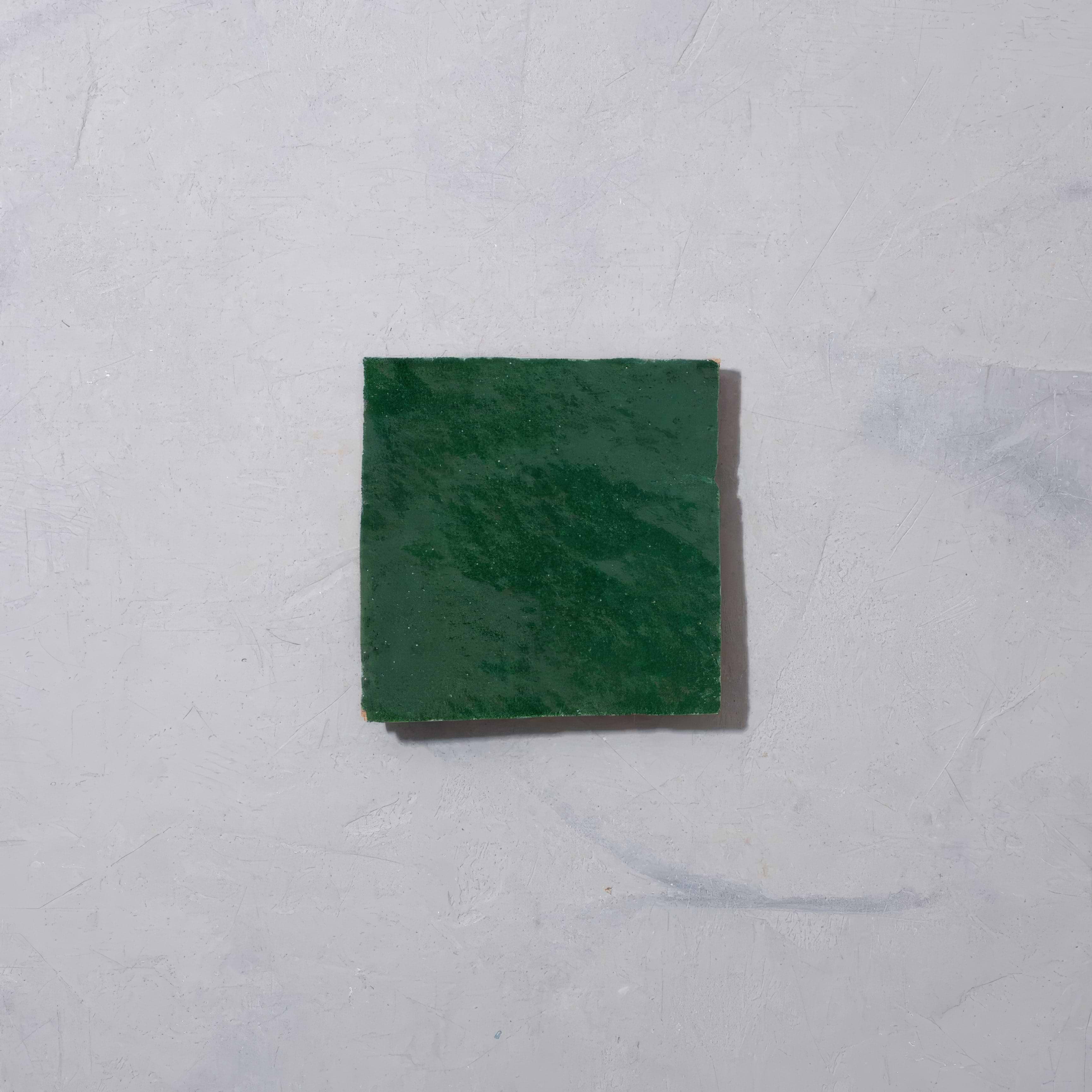 Marrakesh Moss Green Zellige - Hyperion Tiles