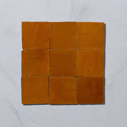 Marrakesh Ochre Zellige - Hyperion Tiles