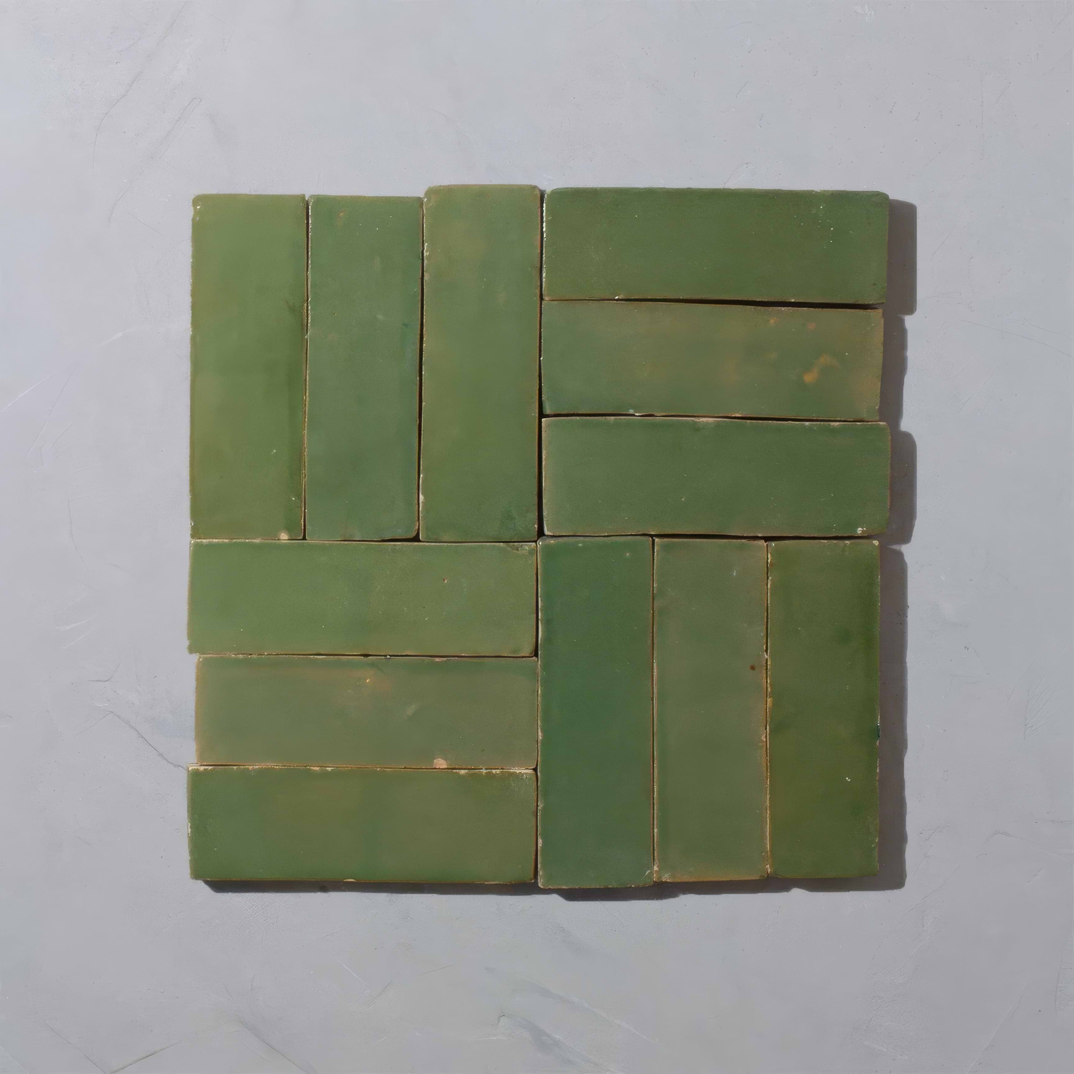 Marrakesh Olive Bejmat By Hyperion Tiles