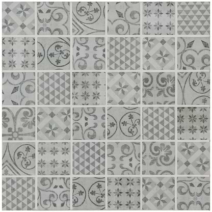 Medine Patterned Mosaic - Hyperion Tiles