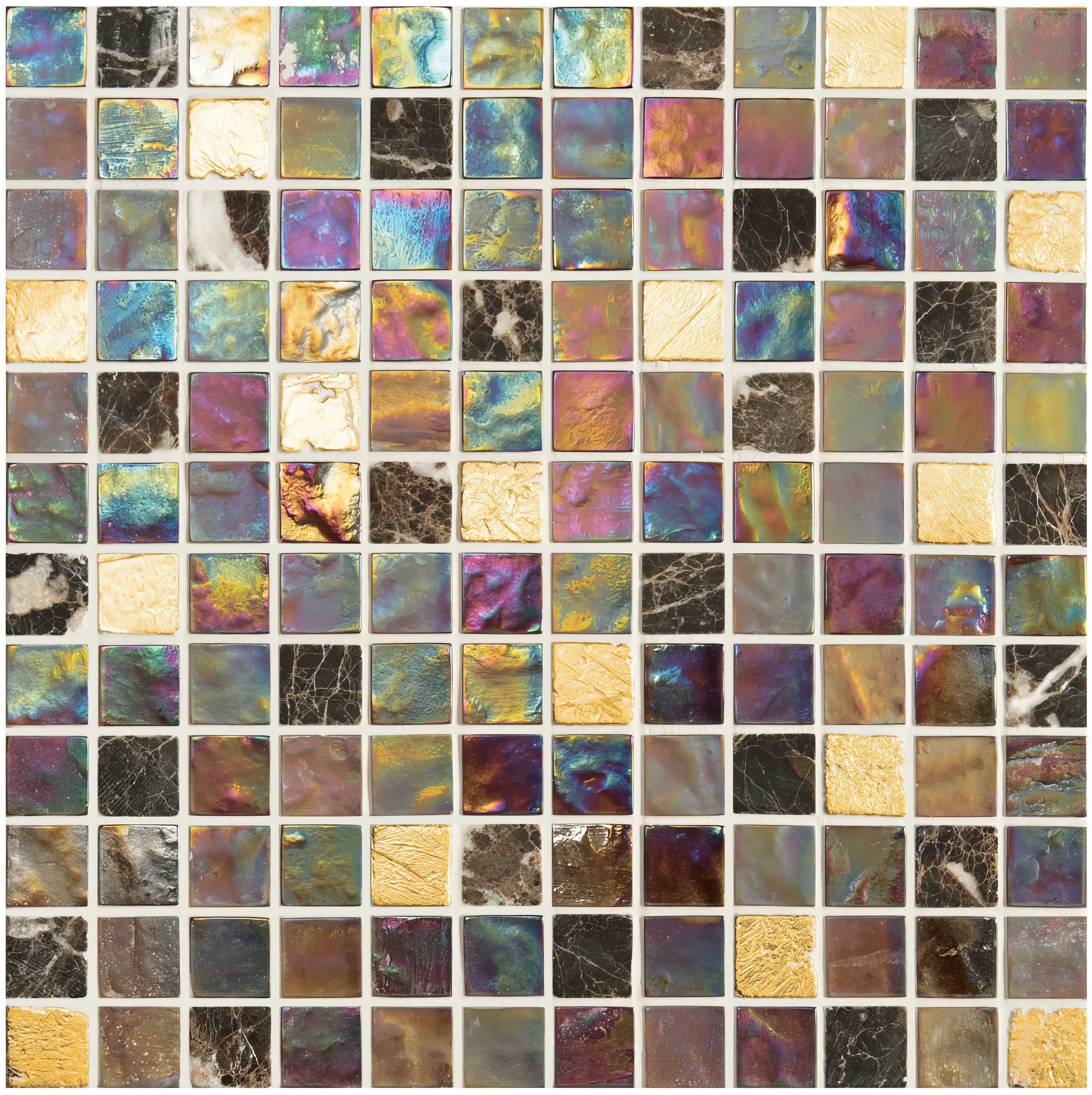 Mellow Therapy Glass Mosaic - Hyperion Tiles