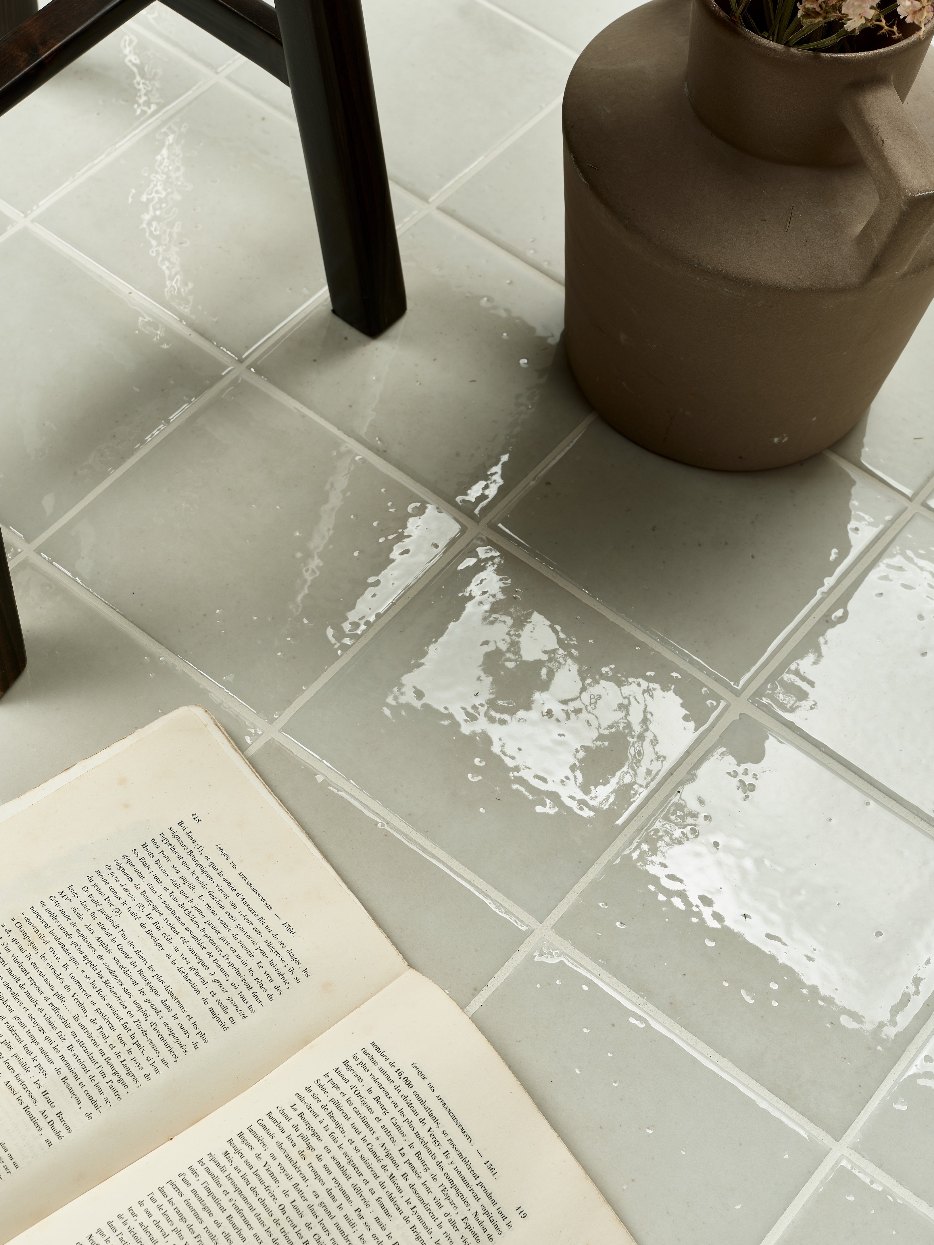 Menara White Porcelain Gloss By Hyperion Tiles