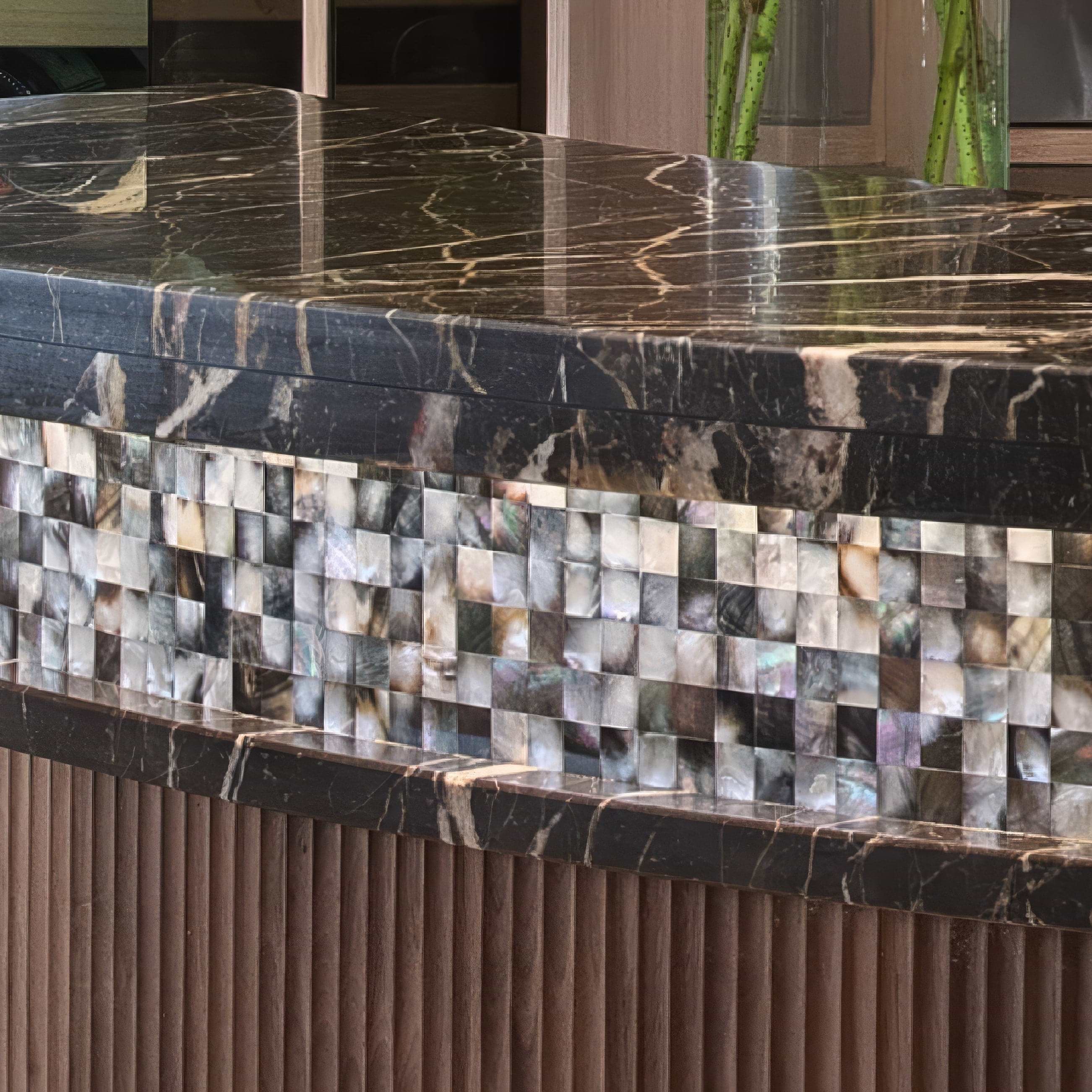 Midnight Pearl 25mm Square By Hyperion Tiles