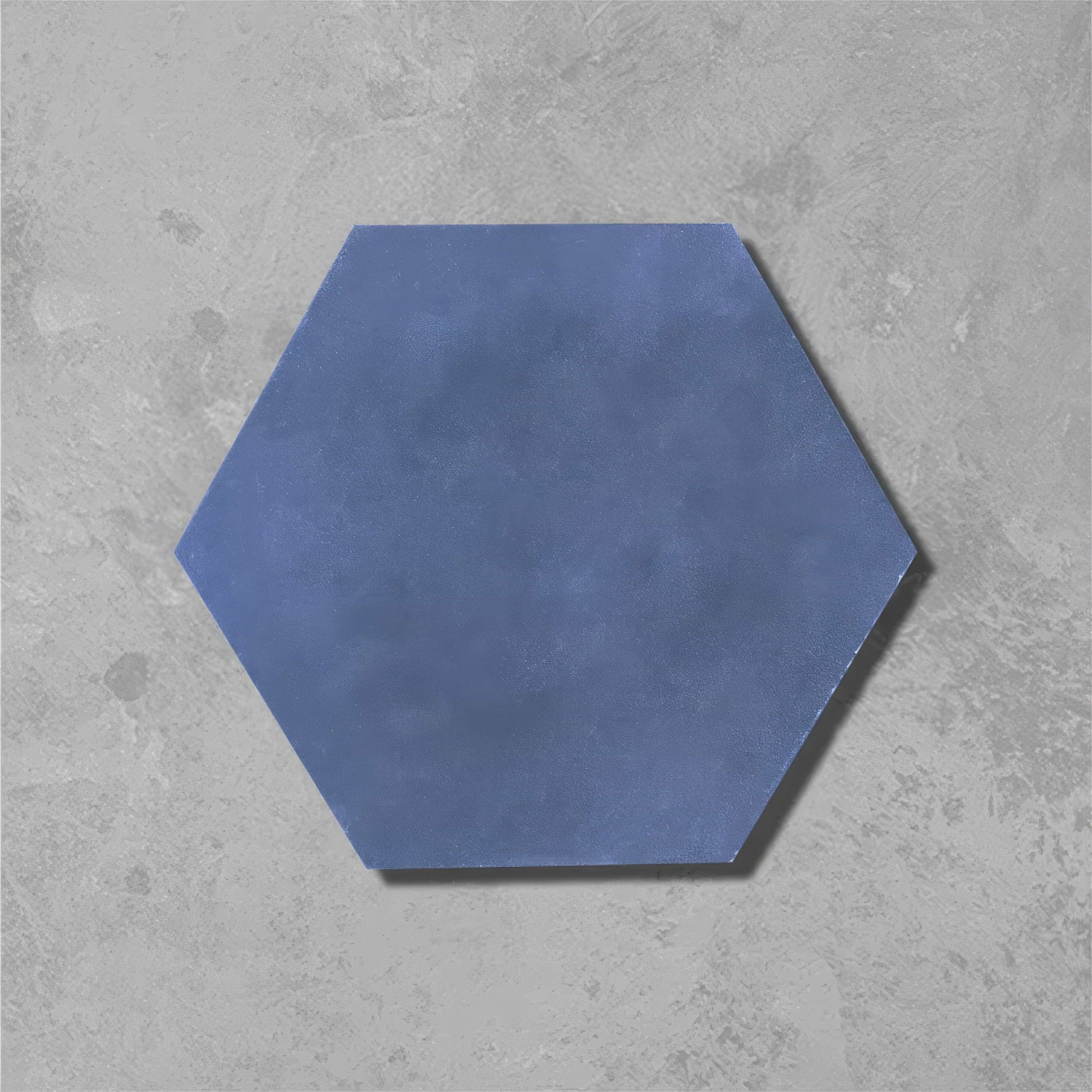 Navy Hexagonal Tile - Hyperion Tiles