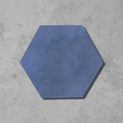 Navy Hexagonal Tile - Hyperion Tiles