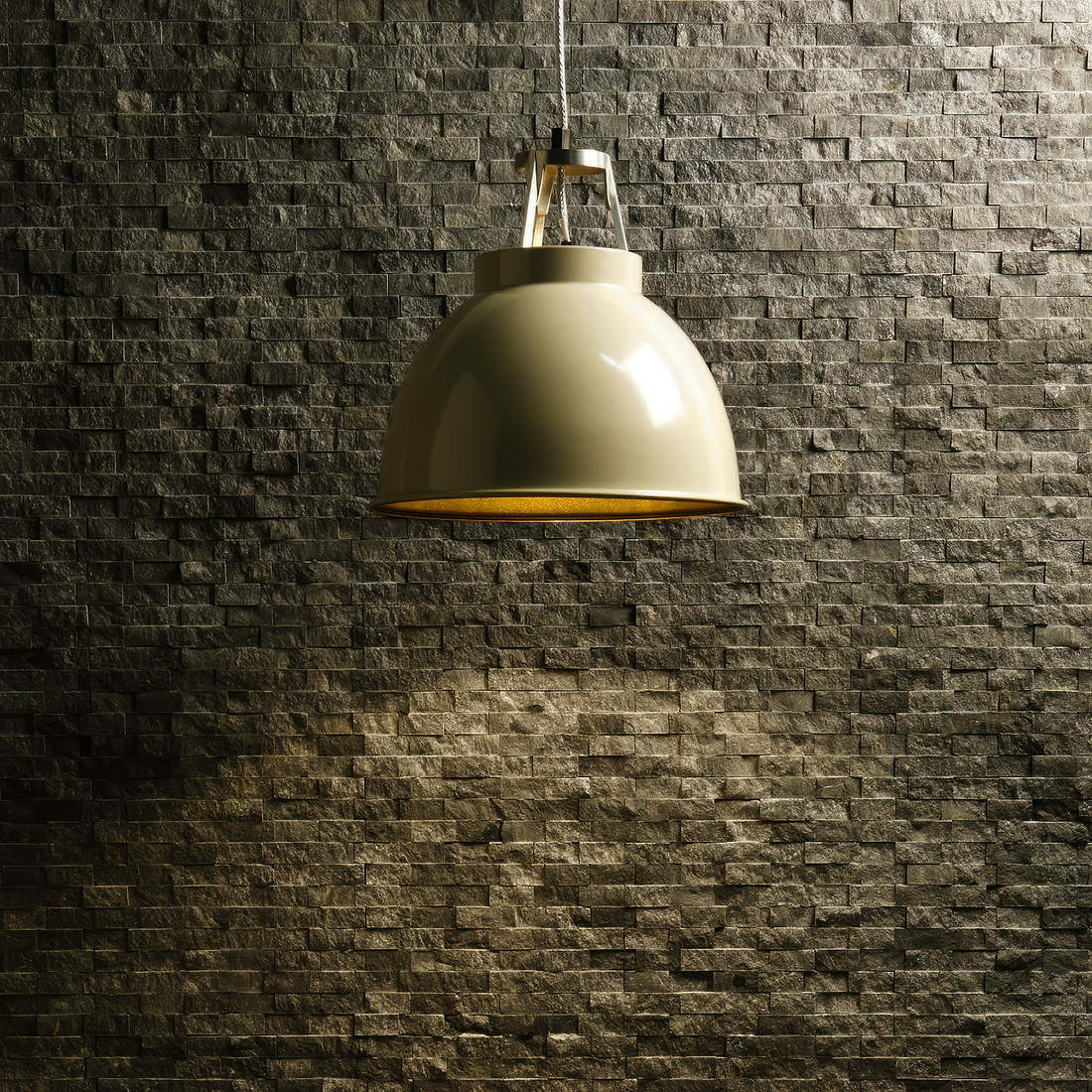 Negra Black Splitface Mosaic - Hyperion Tiles