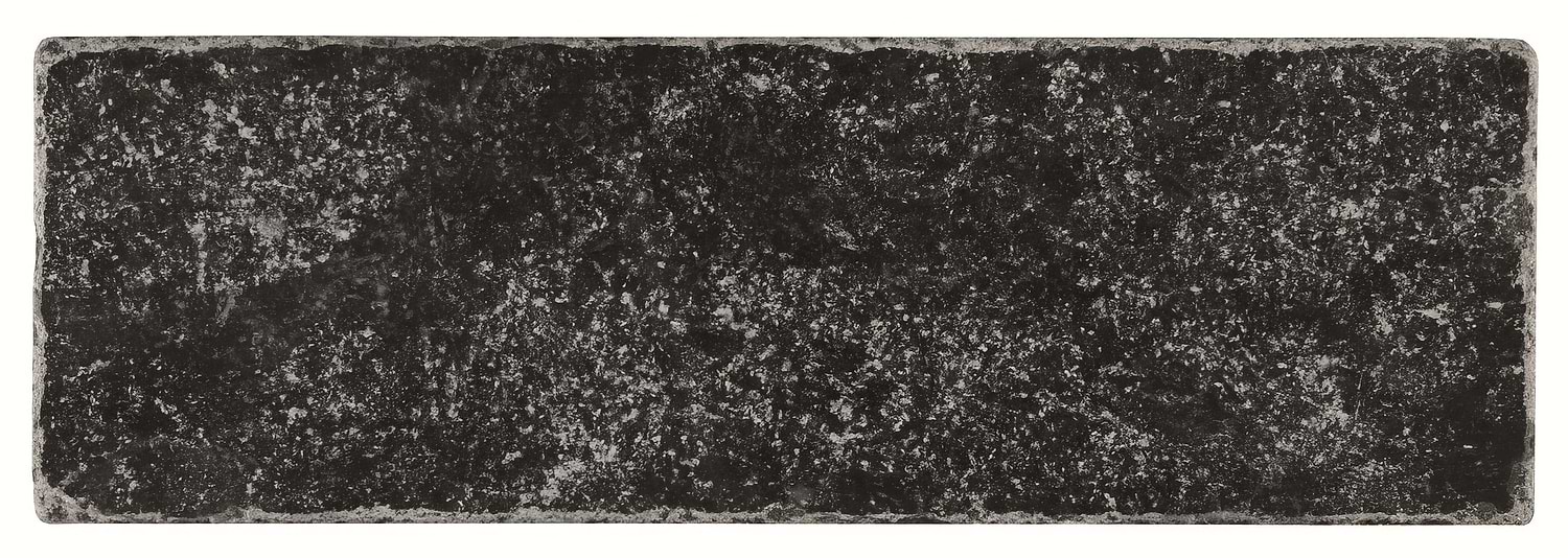 Negra Black Tumbled Marble 7.5 x 20.3cm - Hyperion Tiles