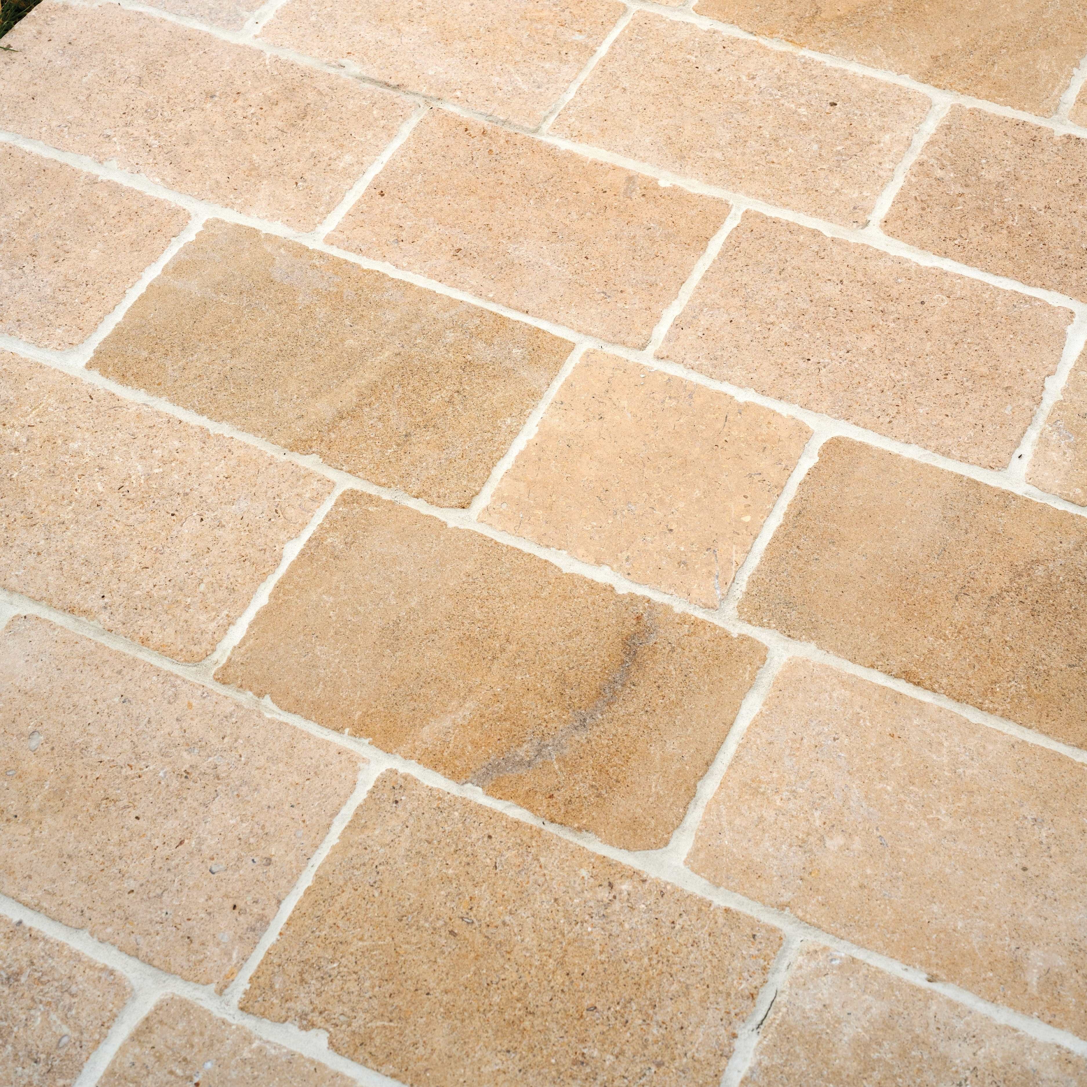 Buscot Limestone Cobble Tumbled & Etched Finish By Hyperion Tiles
