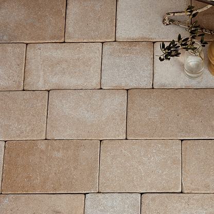 Buscot Limestone Cobble Tumbled & Etched Finish By Hyperion Tiles