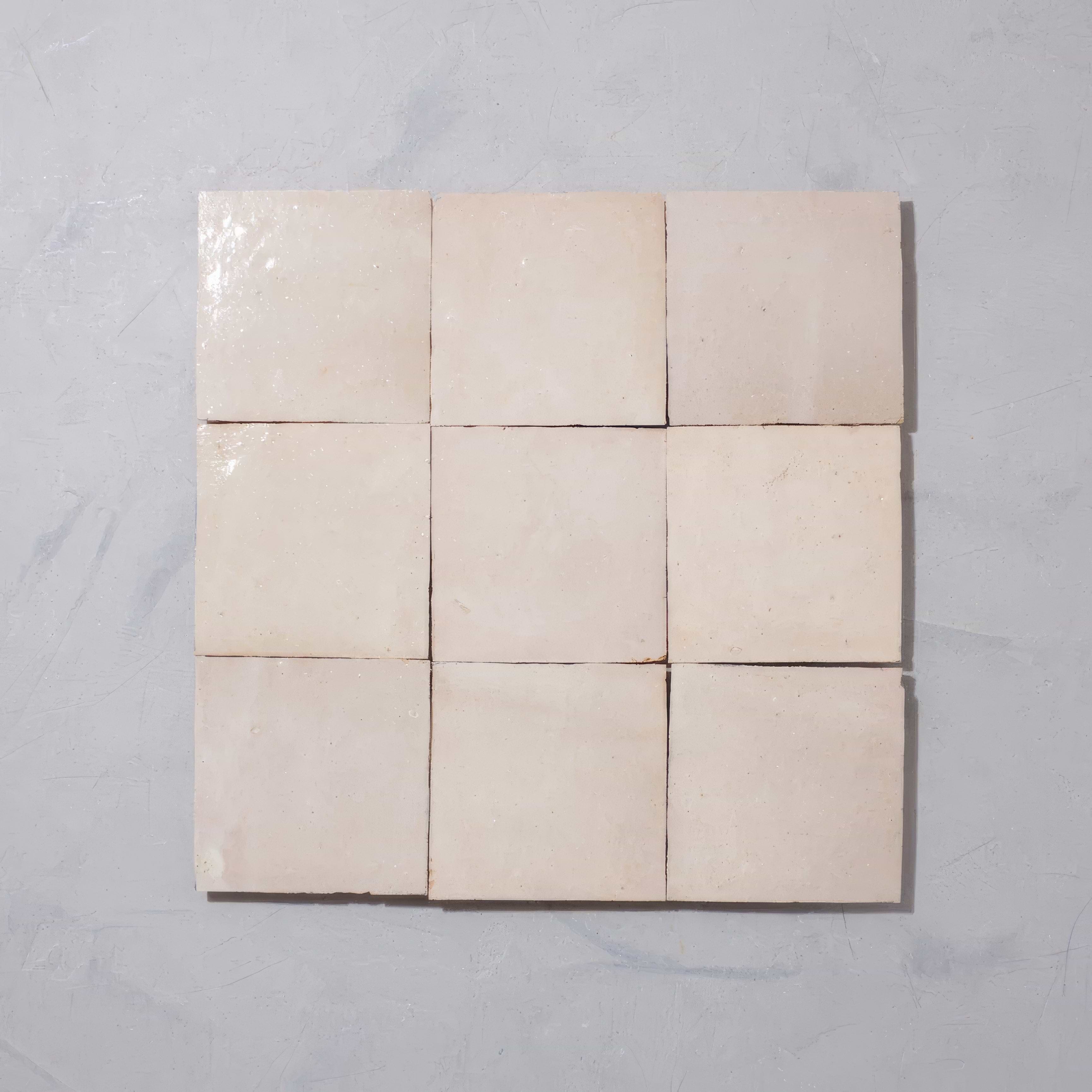 Medina Cloudy White Zillige By Hyperion Tiles