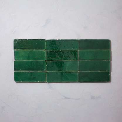Medina Moss Green Bejmat By Hyperion Tiles