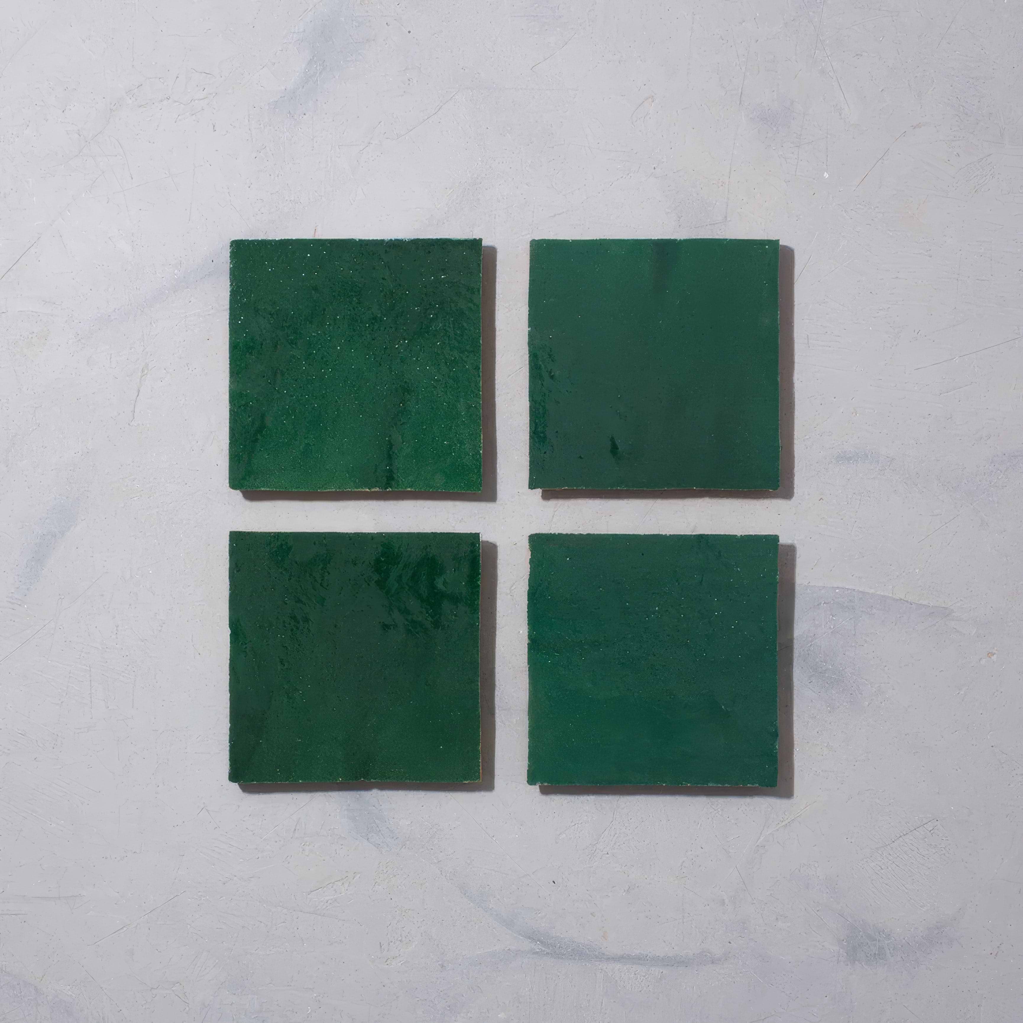 Medina Moss Green Zellige By Hyperion Tiles