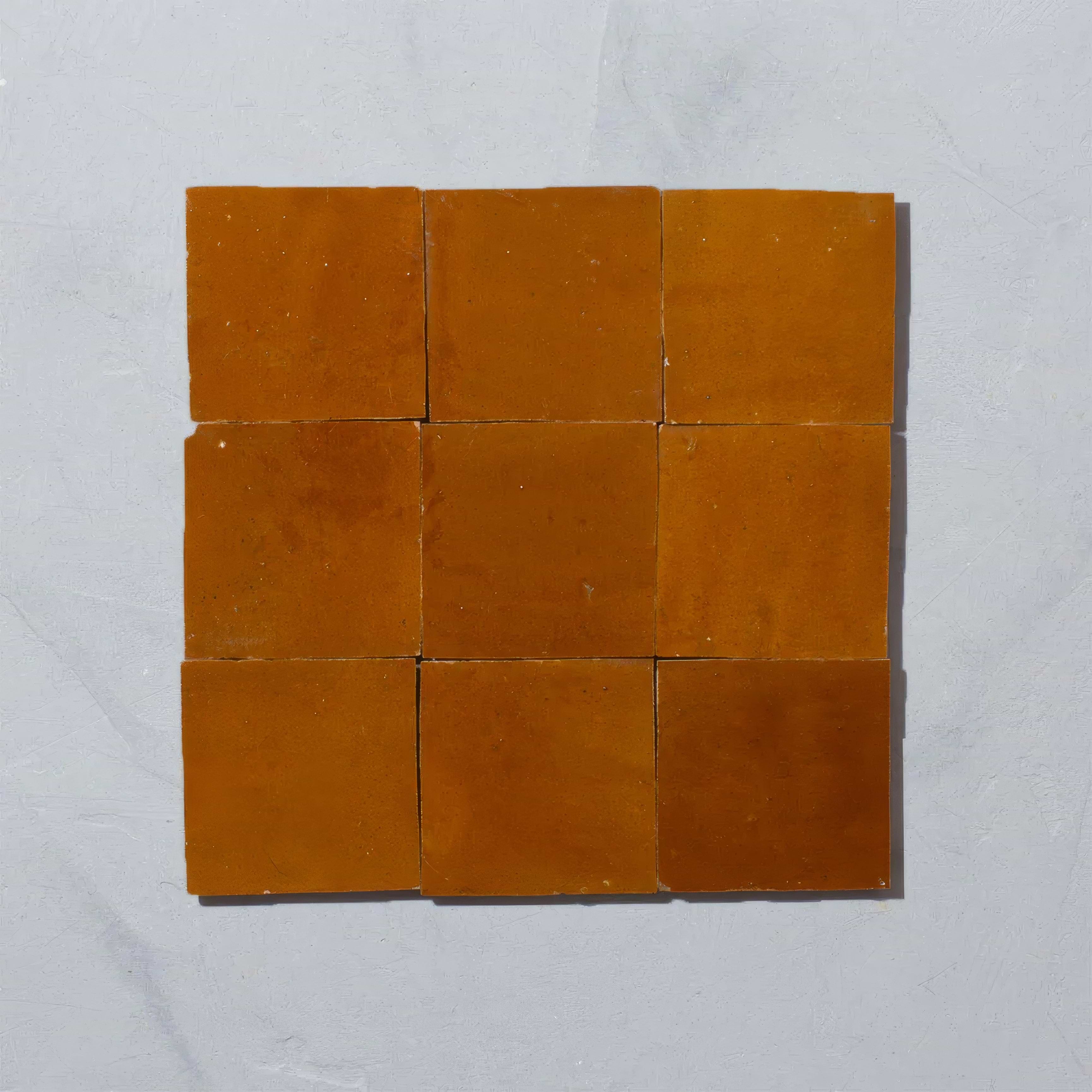 Medina Ochre Zellige By Hyperion Tiles